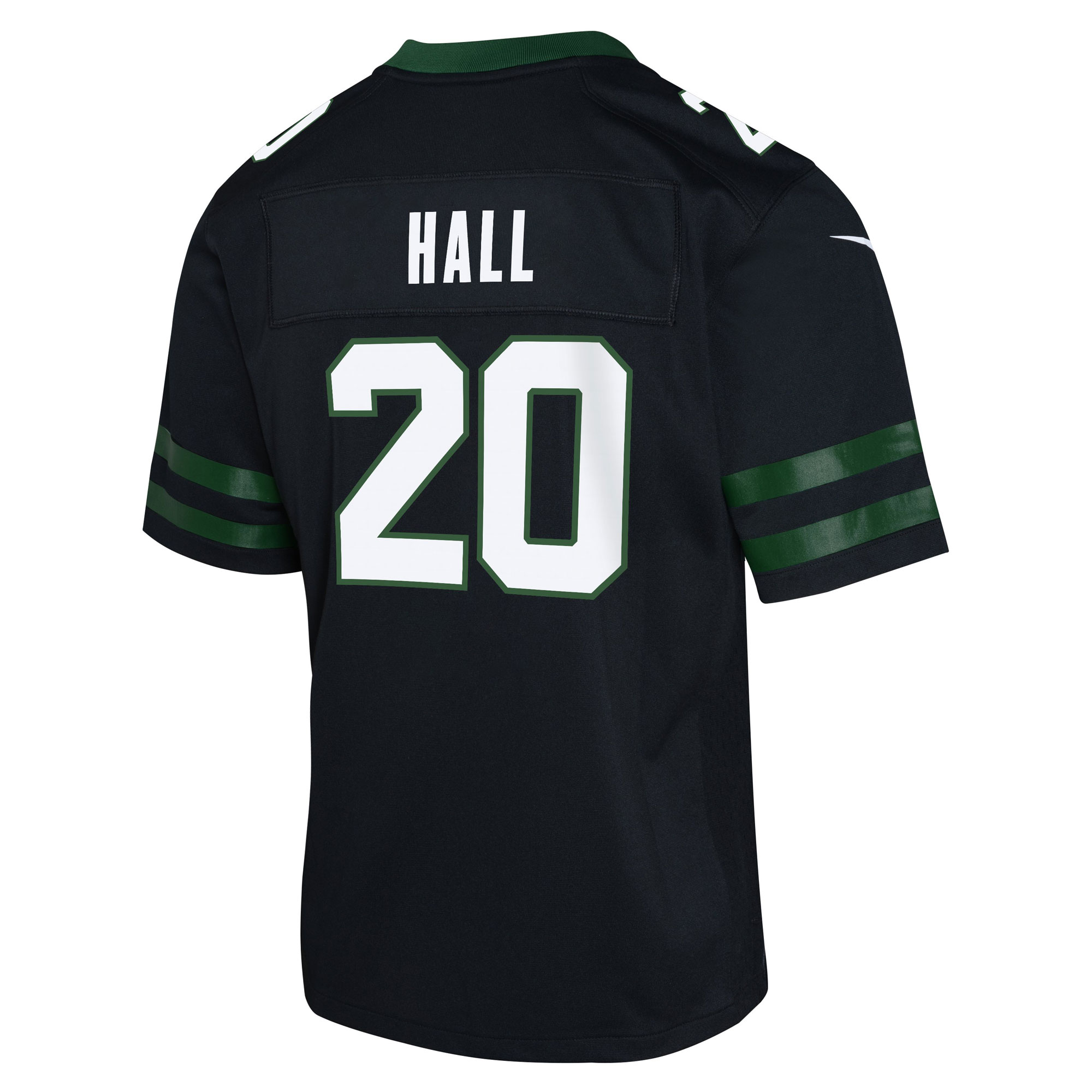 Breece Hall New York Jets Nike Youth Game Jersey – Black Clowdercats