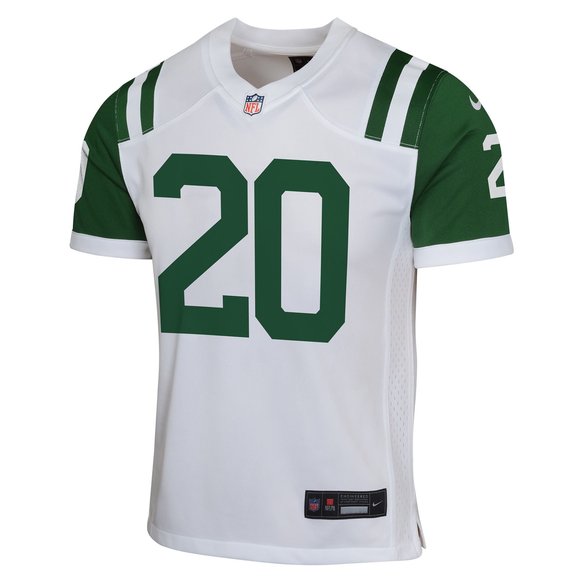 Breece Hall New York Jets Nike Youth Game Jersey – White Clowdercats