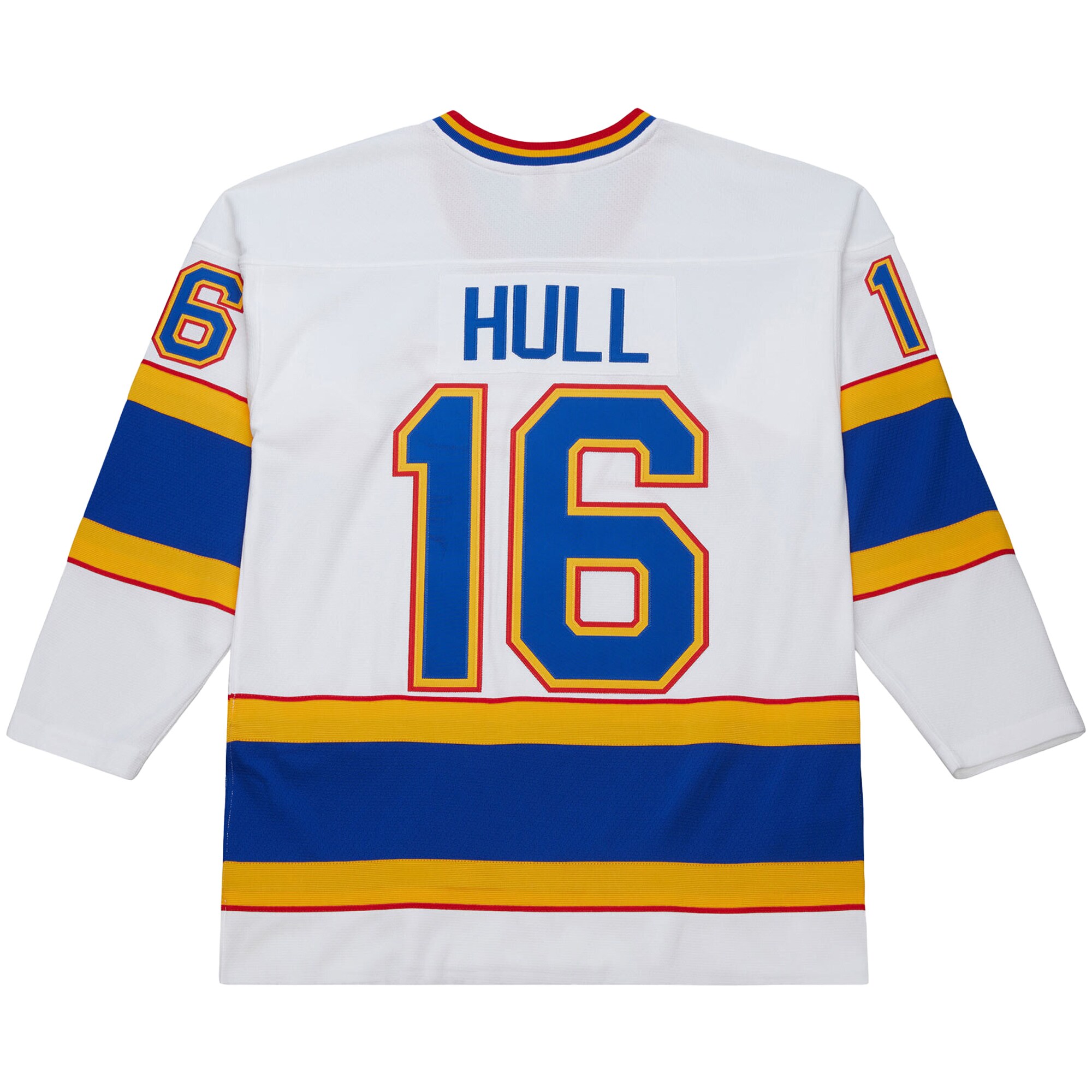 Brett Hull St. Louis Blues Mitchell & Ness 1990-91 Power Play Jersey – White Clowdercats