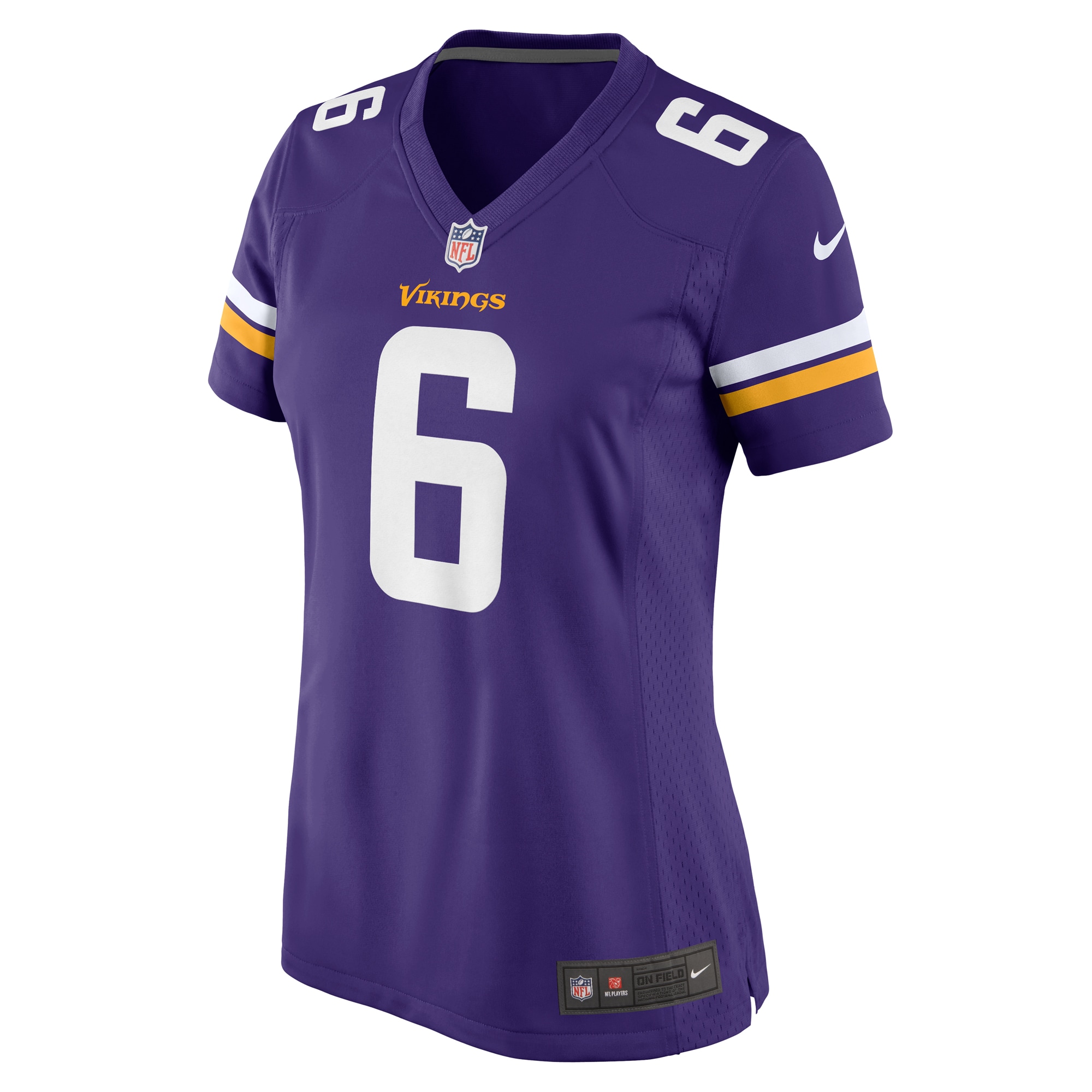 Brian Asamoah II Minnesota Vikings Nike Women’s Game Jersey – Purple Clowdercats