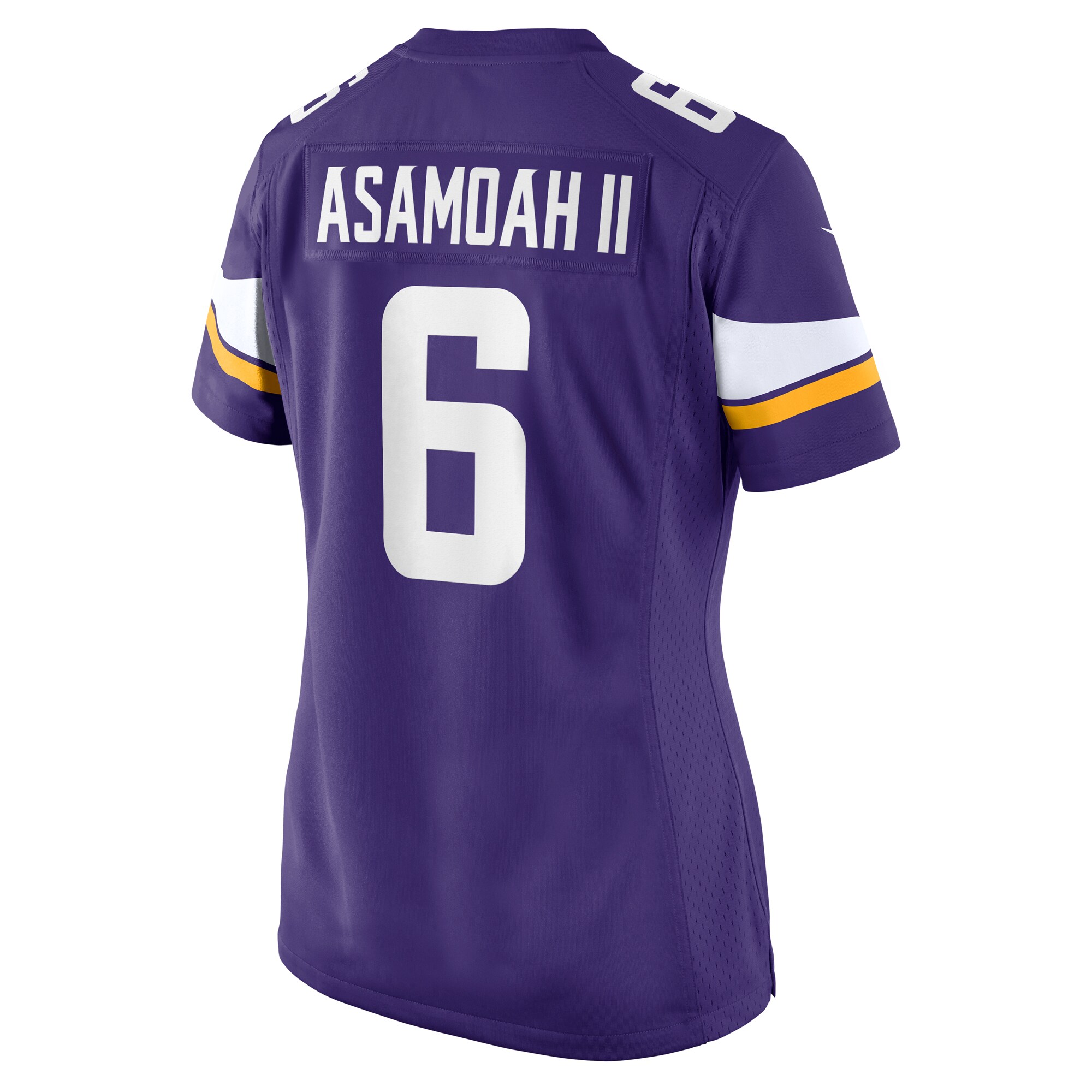 Brian Asamoah II Minnesota Vikings Nike Women’s Game Jersey – Purple Clowdercats