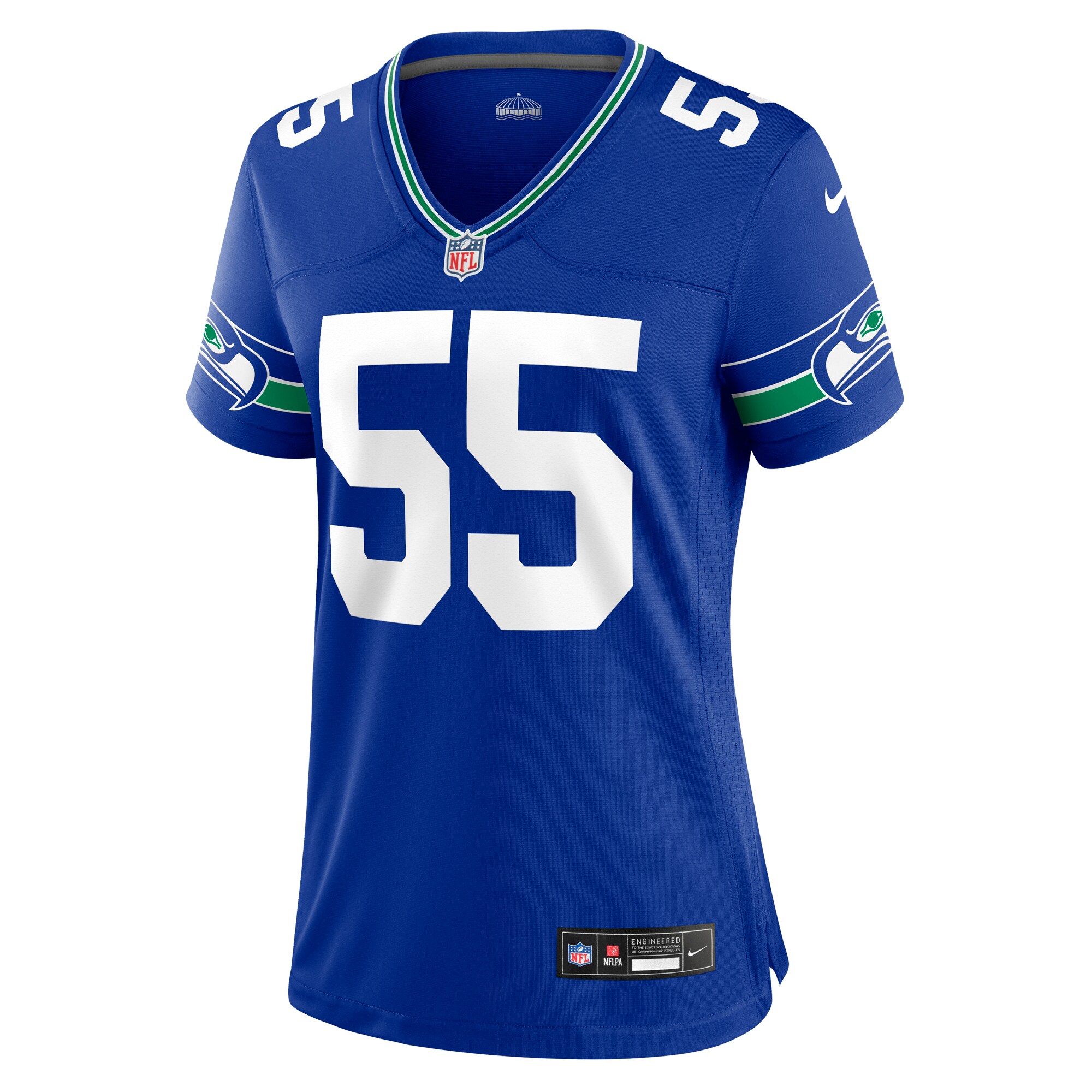 Brian Bosworth Seattle Seahawks Nike Women’s Throwback Retired Player Game Jersey – Royal Clowdercats