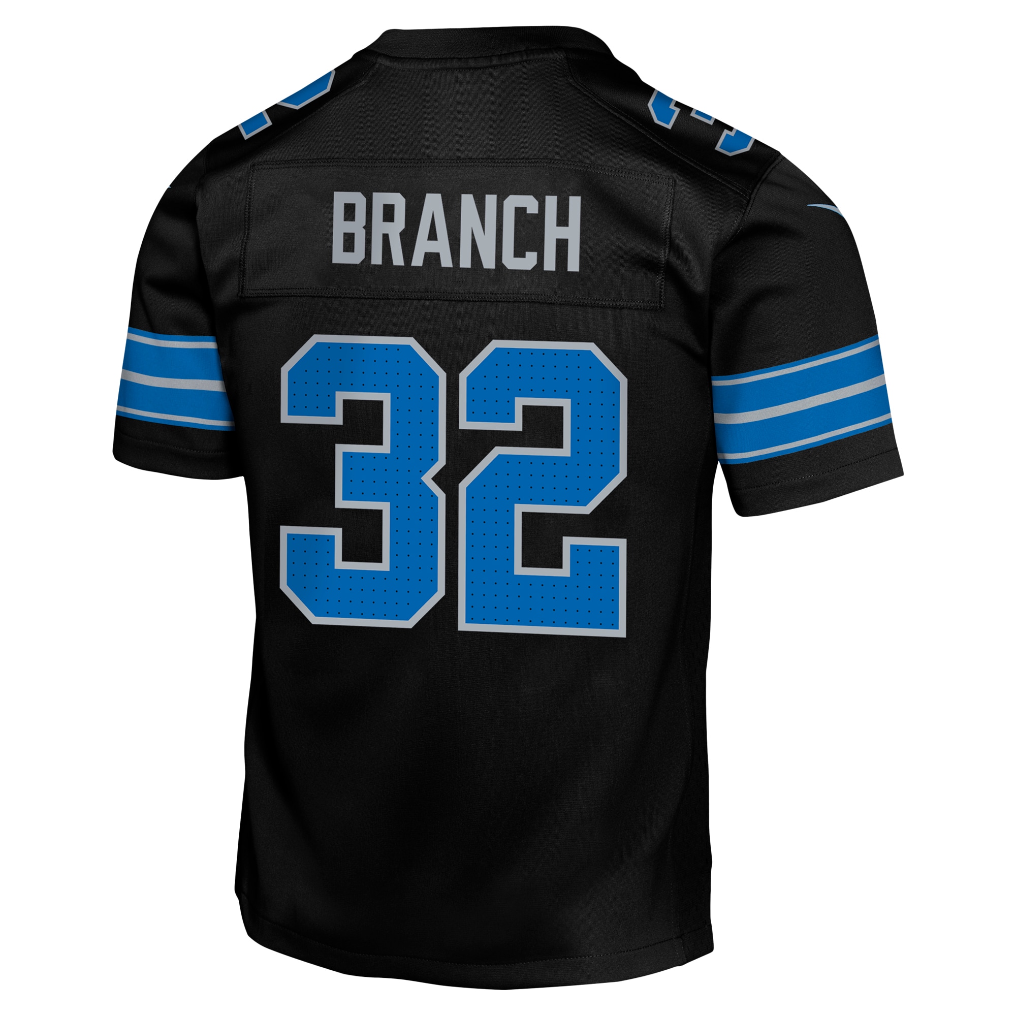 Brian Branch Detroit Lions Nike Youth Game Jersey – Black Clowdercats