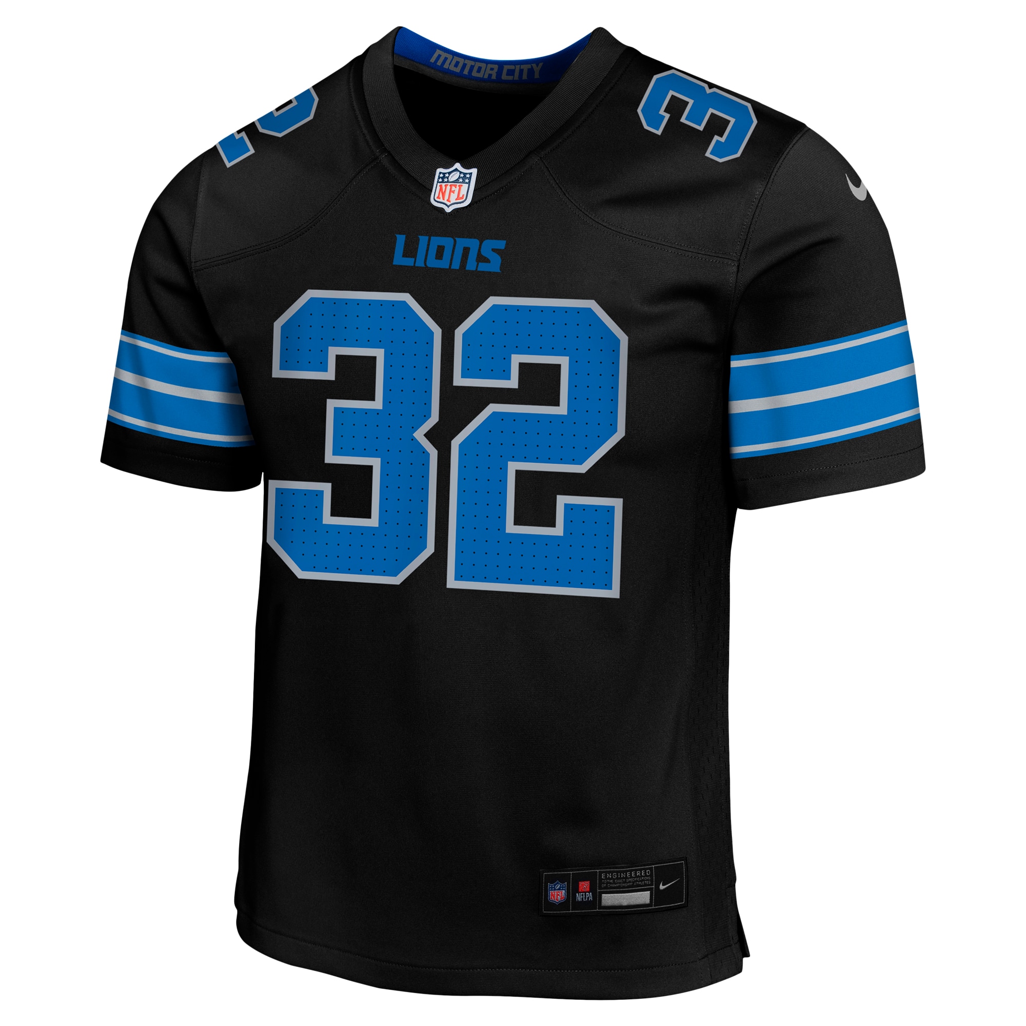 Brian Branch Detroit Lions Nike Youth Game Jersey – Black Clowdercats