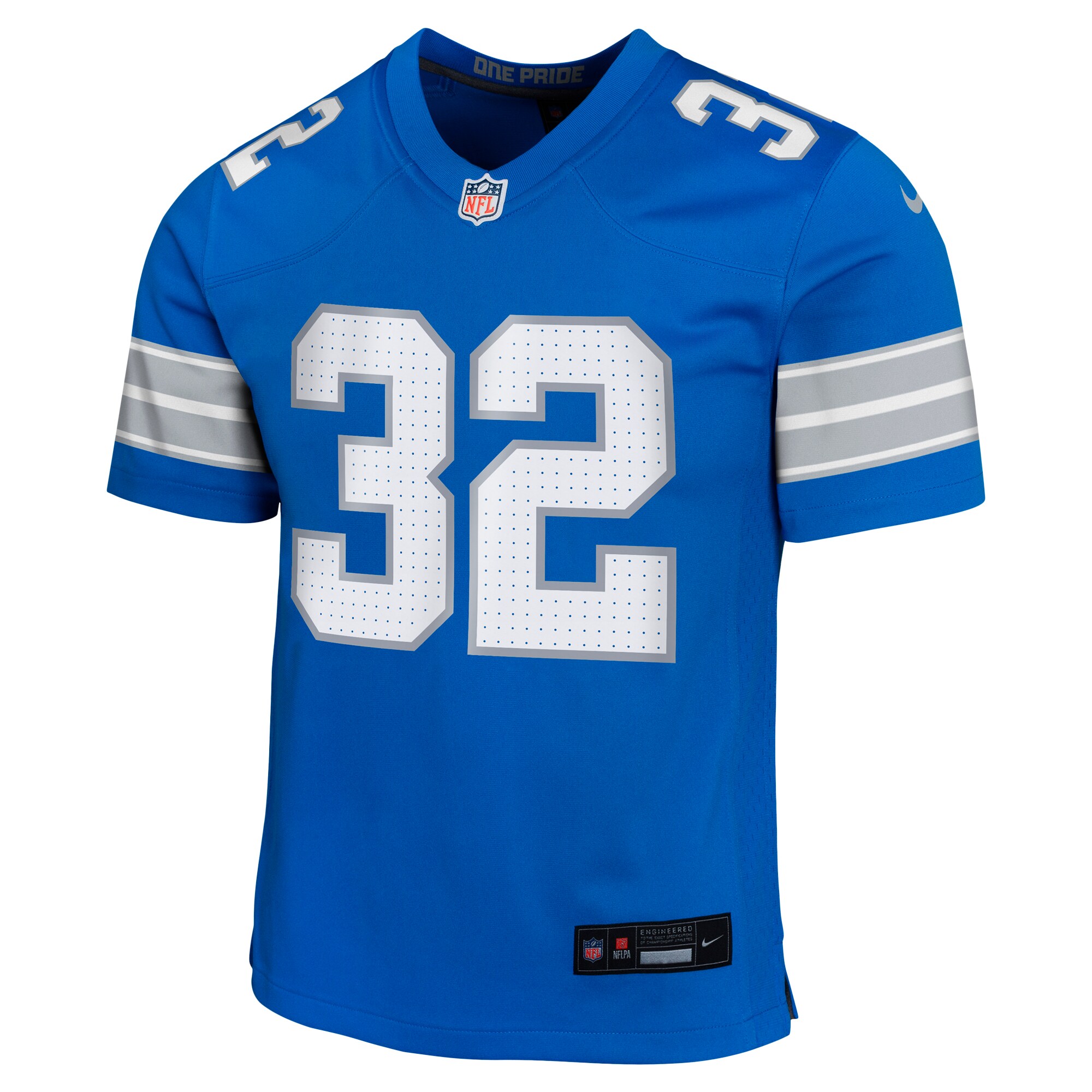 Brian Branch Detroit Lions Nike Youth Game Jersey – Blue Clowdercats