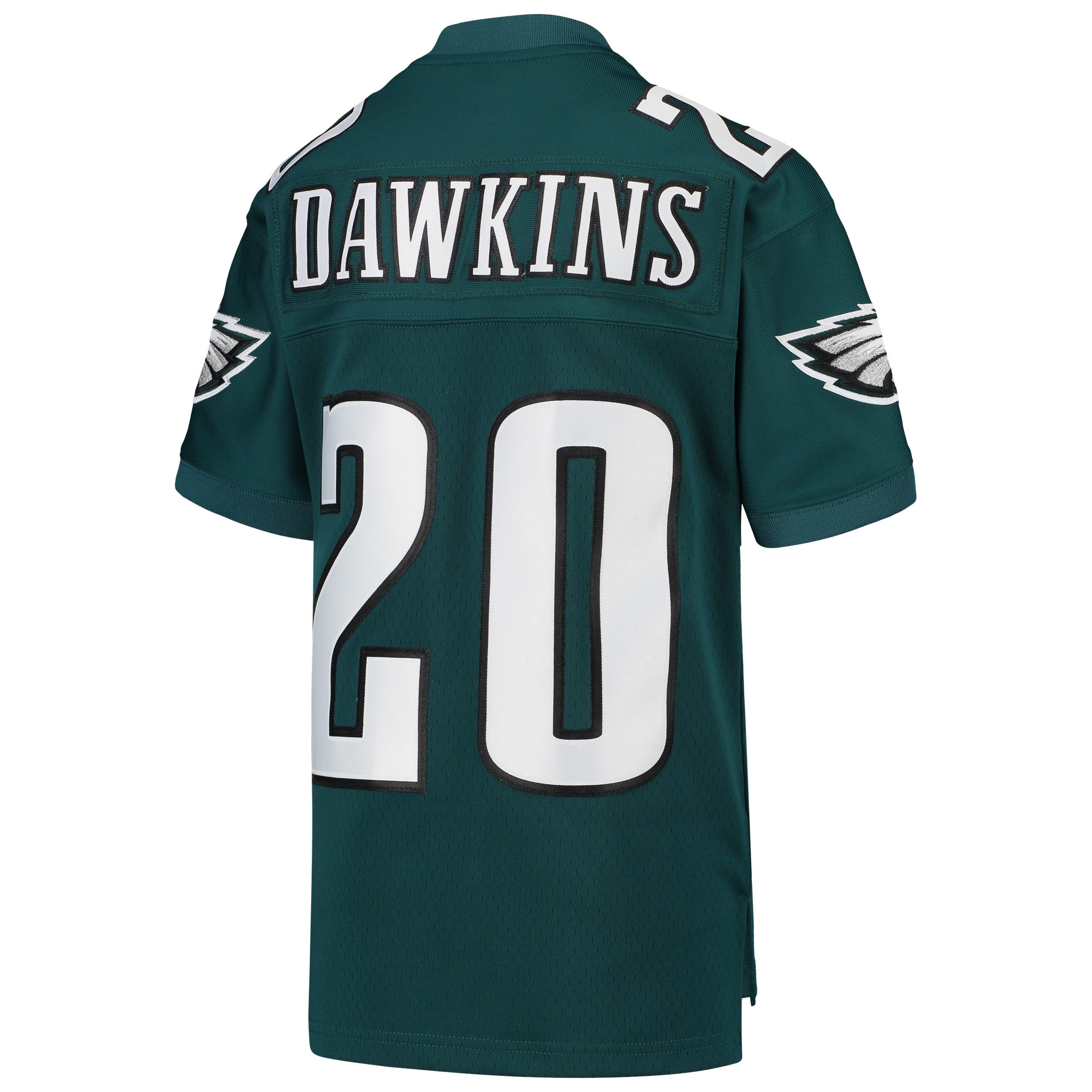 Brian Dawkins Philadelphia Eagles Mitchell & Ness Youth 2004 Legacy Retired Player Jersey – Midnight Green Clowdercats