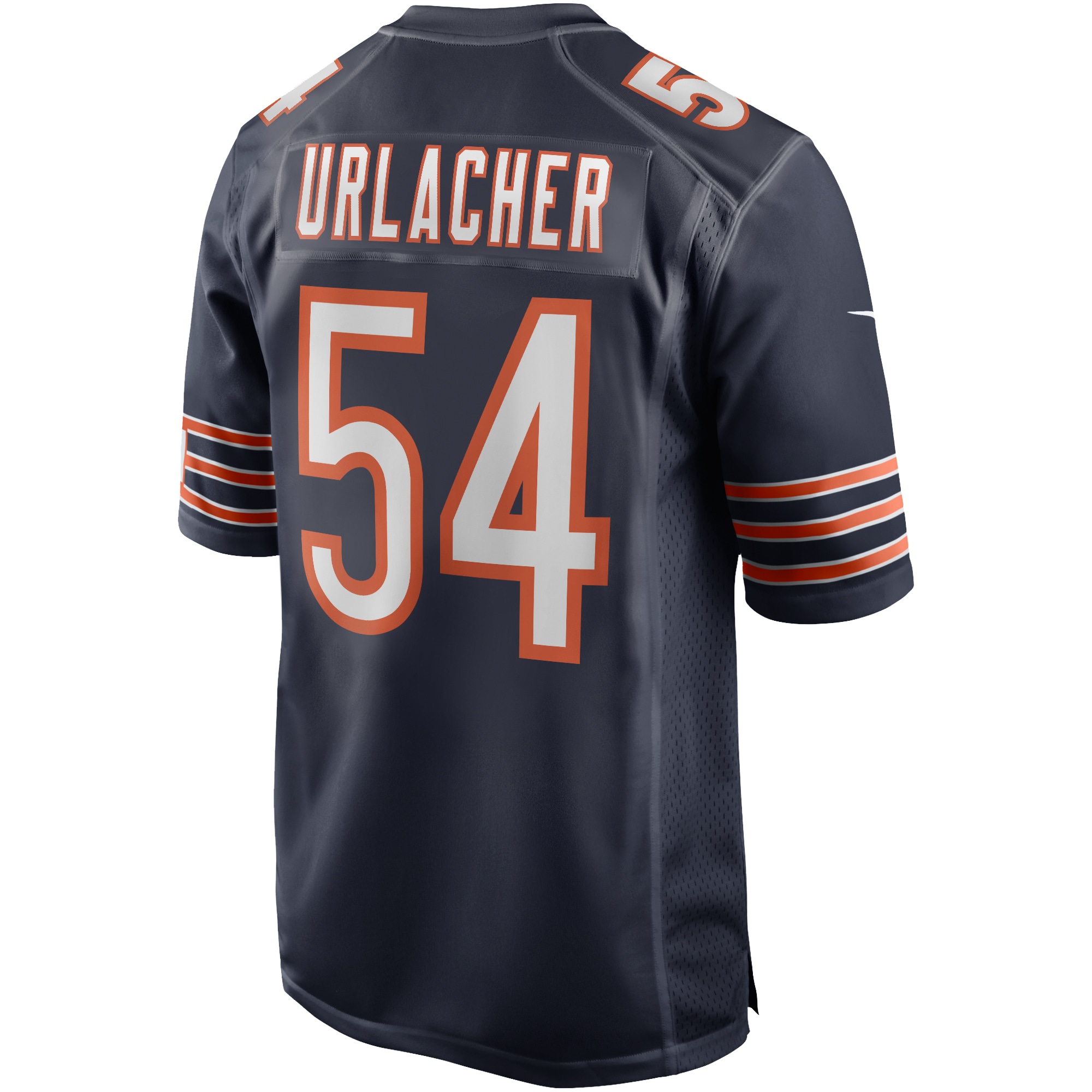 Brian Urlacher Chicago Bears Nike Game Retired Player Jersey – Navy Clowdercats