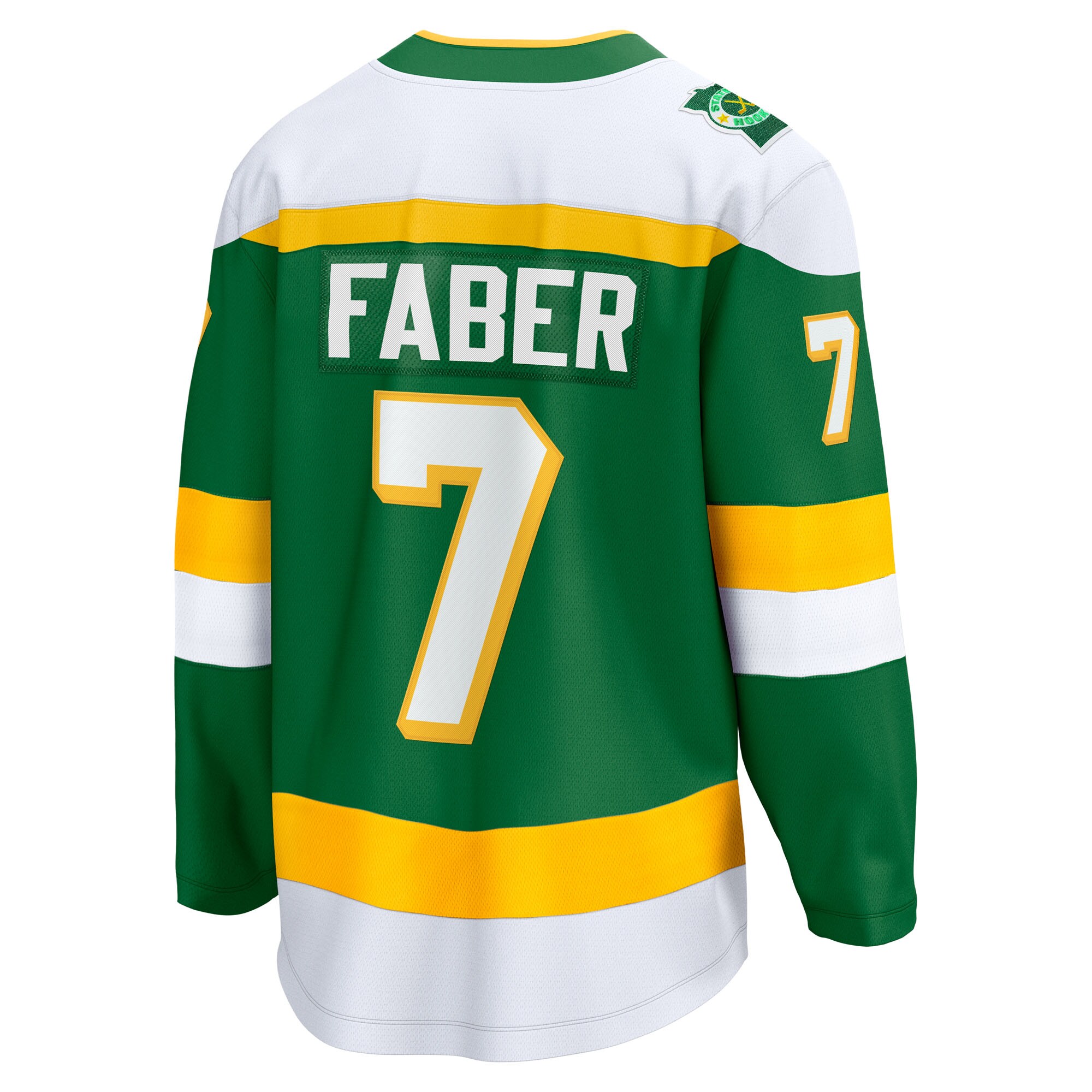Brock Faber Minnesota Wild Fanatics Alternate Breakaway Jersey – Green Clowdercats