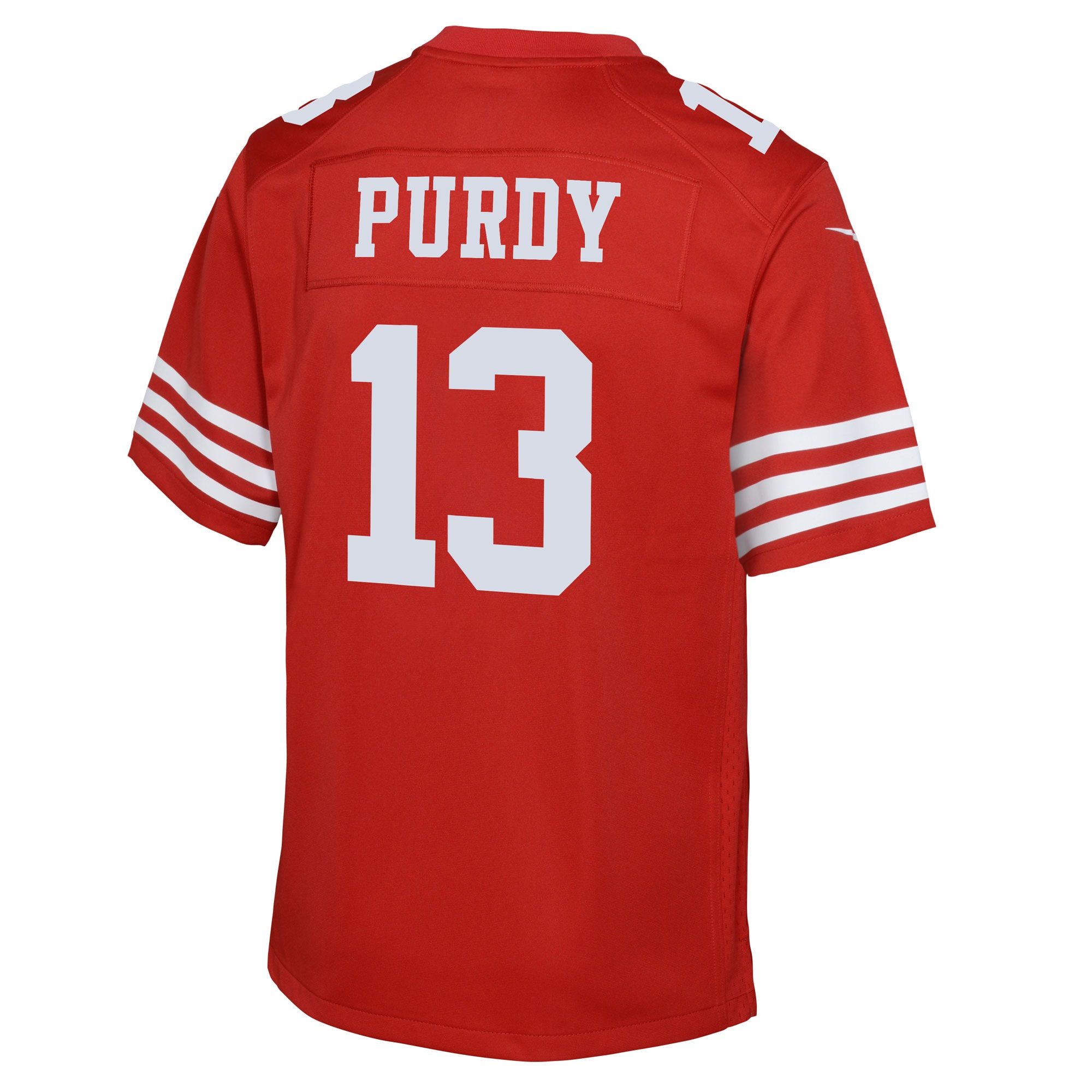 Brock Purdy San Francisco 49ers Nike Youth Game Jersey – Scarlet Clowdercats