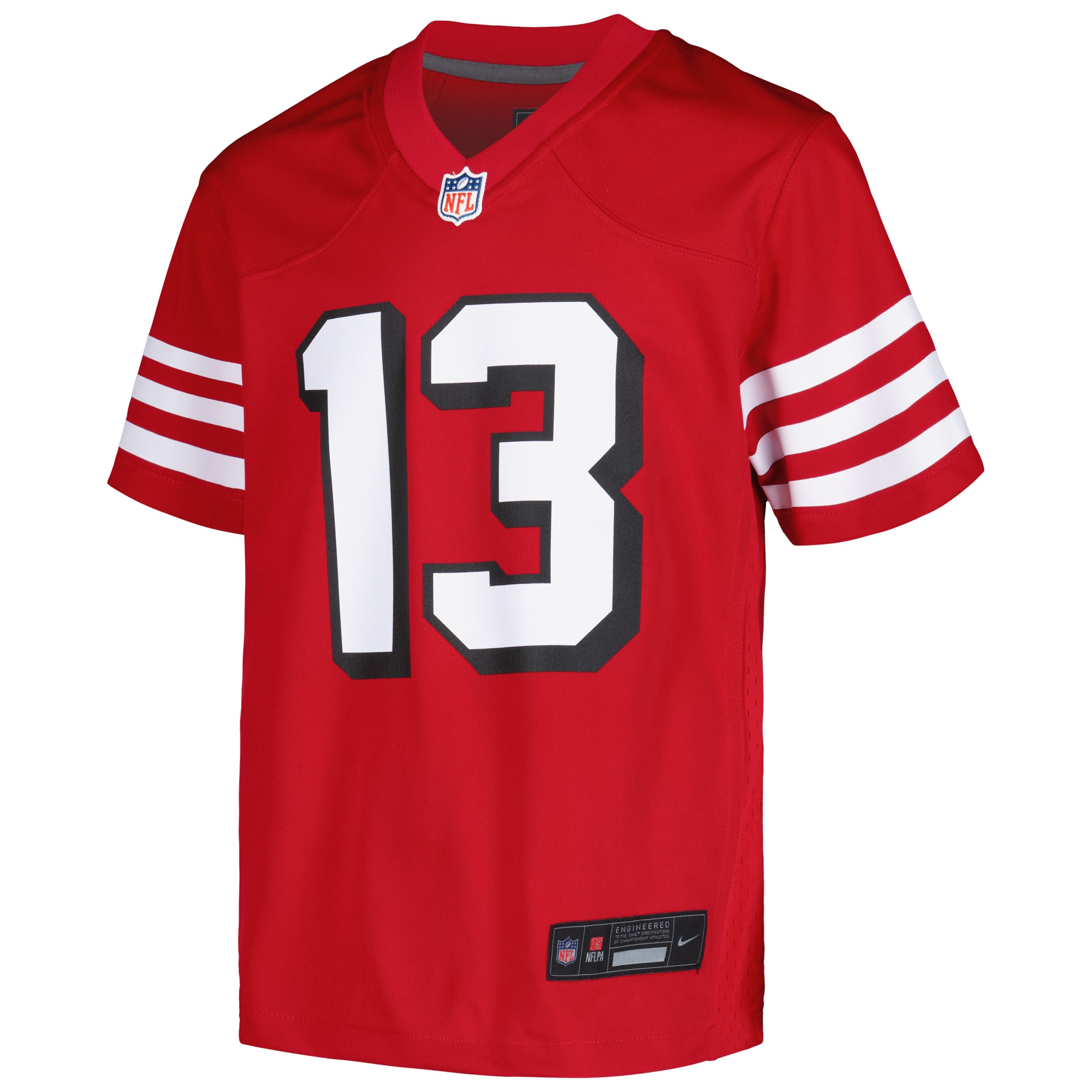 Brock Purdy San Francisco 49ers Nike Youth Game Jersey – Scarlet Clowdercats