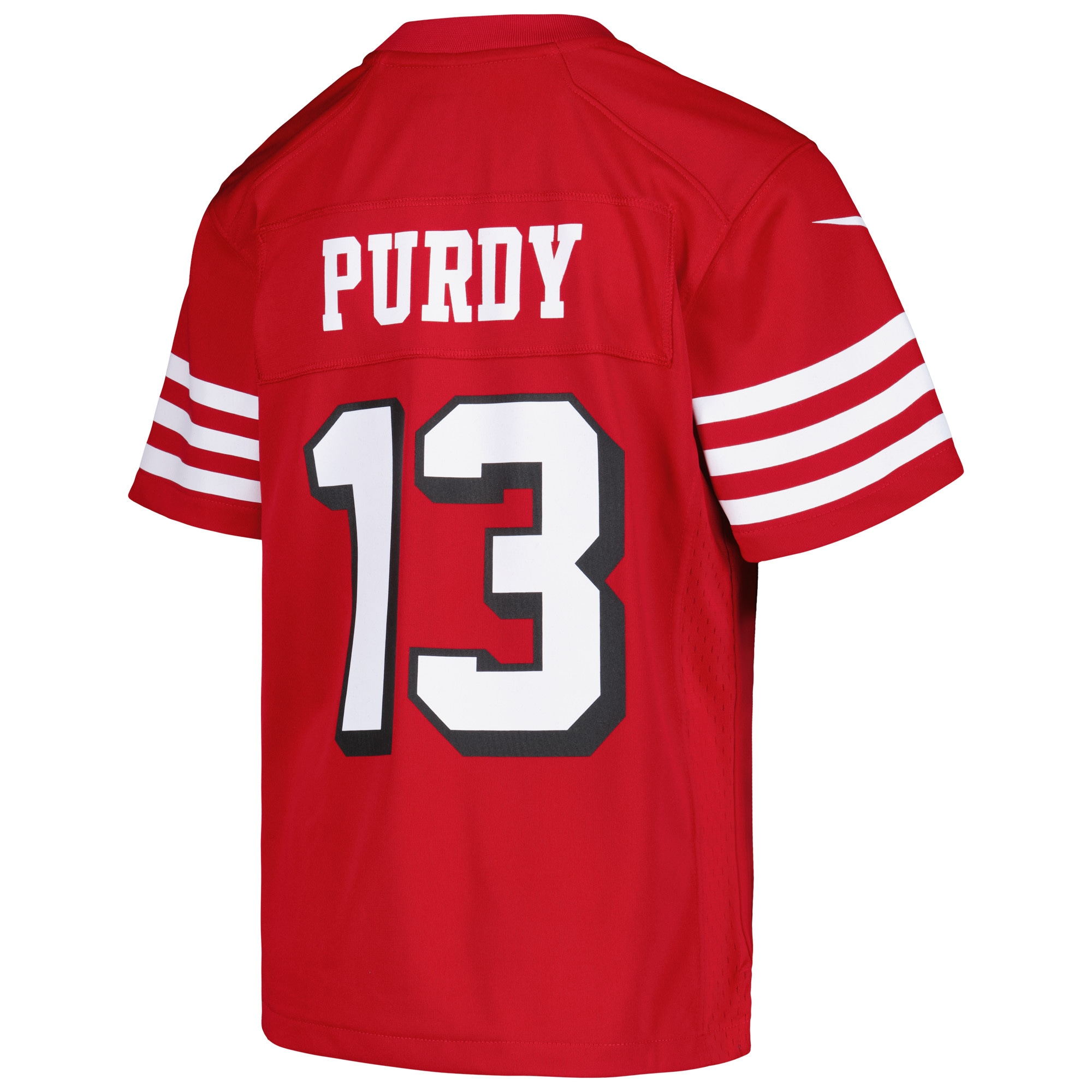 Brock Purdy San Francisco 49ers Nike Youth Game Jersey – Scarlet Clowdercats