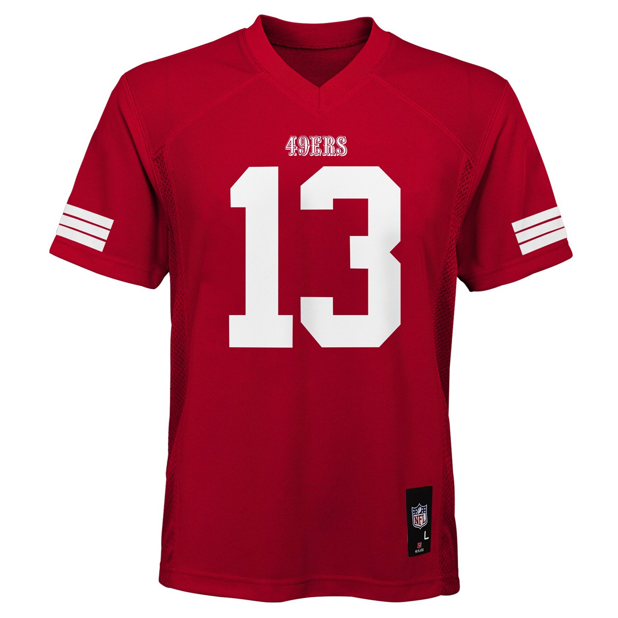 Brock Purdy San Francisco 49ers Youth Replica Player Jersey – Scarlet Clowdercats