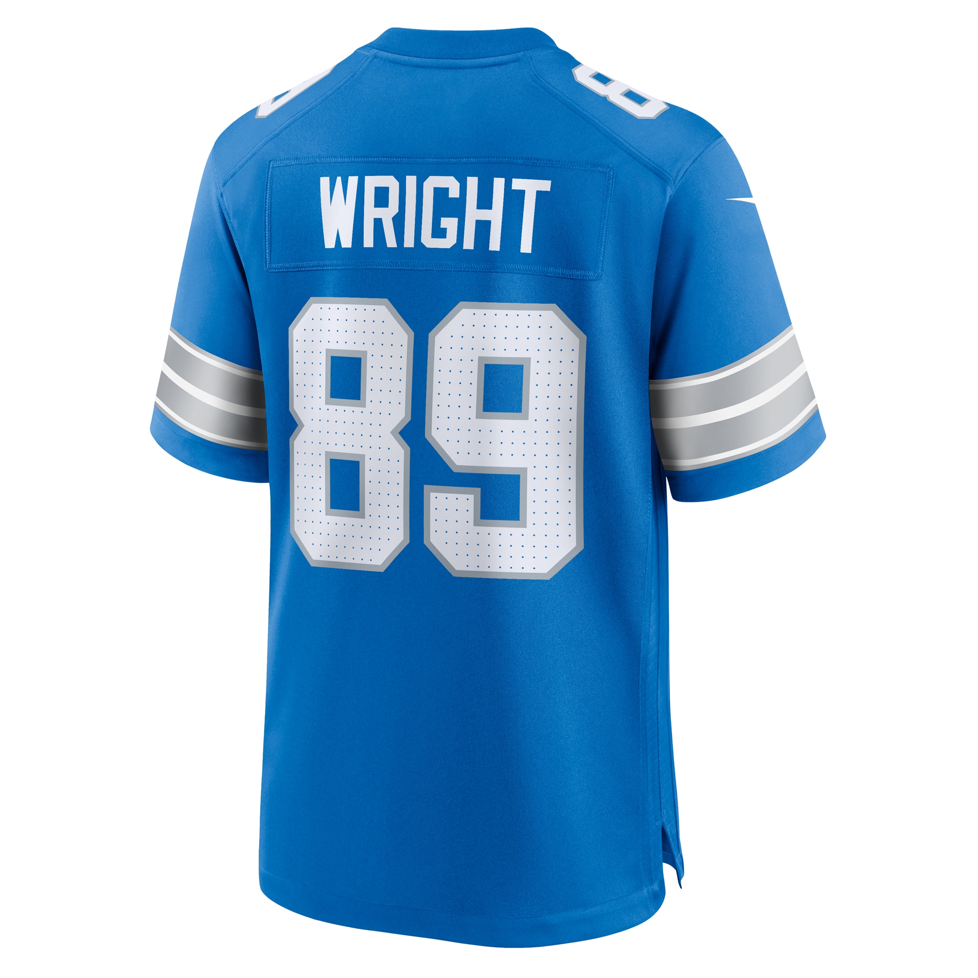 Brock Wright Detroit Lions Nike Team Game Jersey – Blue Clowdercats