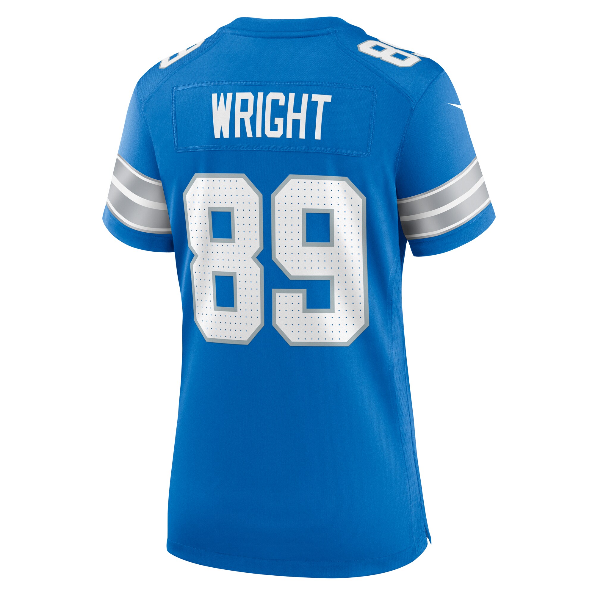 Brock Wright Detroit Lions Nike Women’s Team Game Jersey – Blue Clowdercats