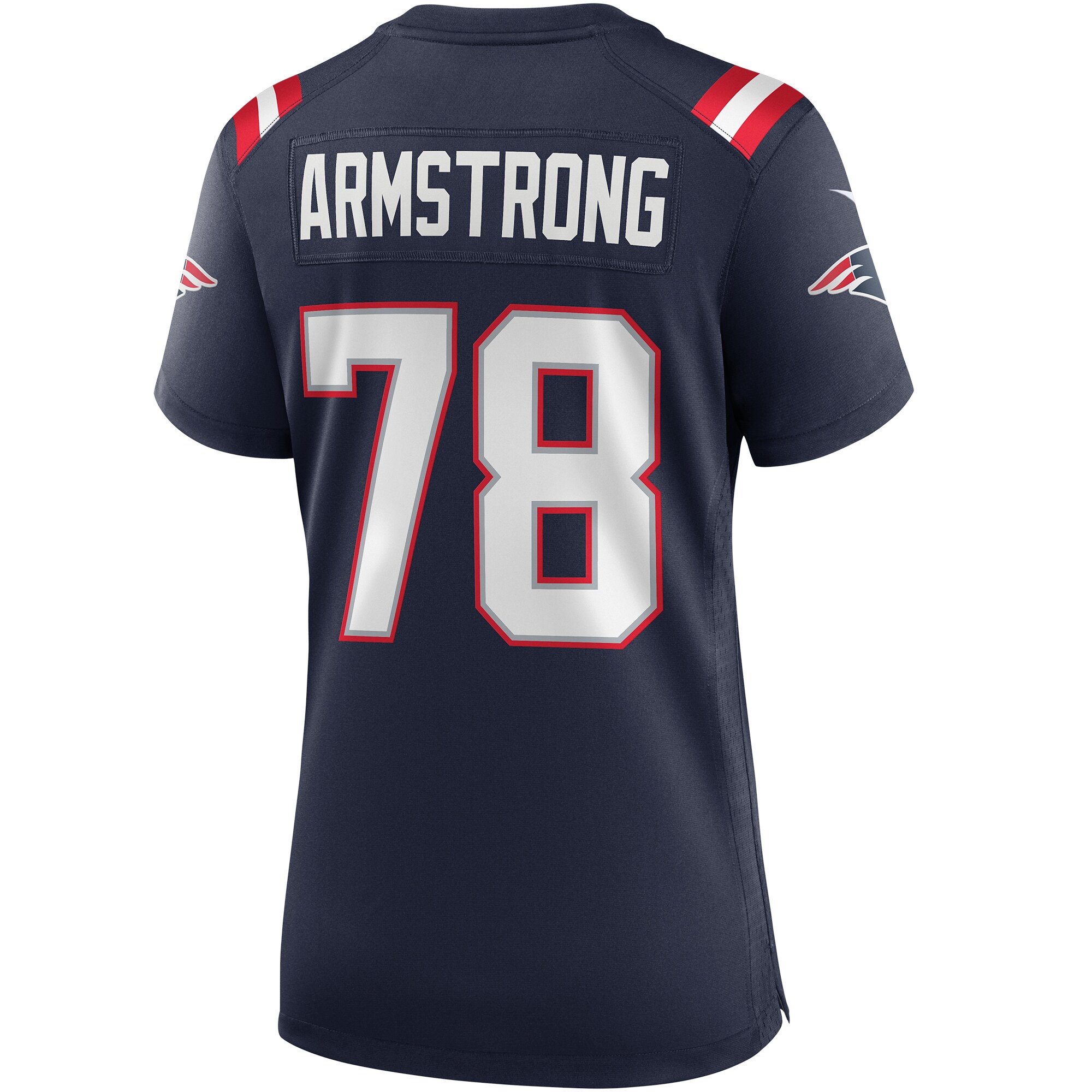 Bruce Armstrong New England Patriots Nike Women’s Game Retired Player Jersey – Navy Clowdercats