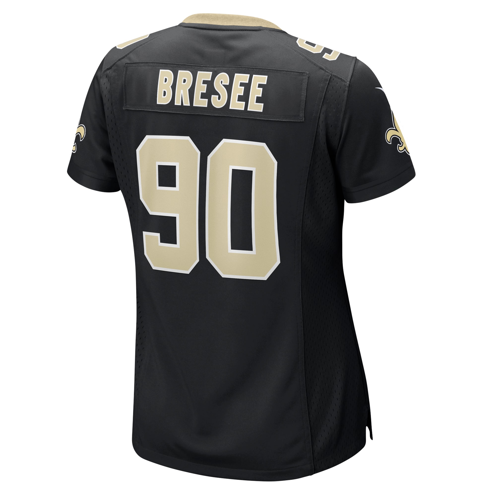 Bryan Bresee New Orleans Saints Nike Women’s Game Jersey – Black Clowdercats