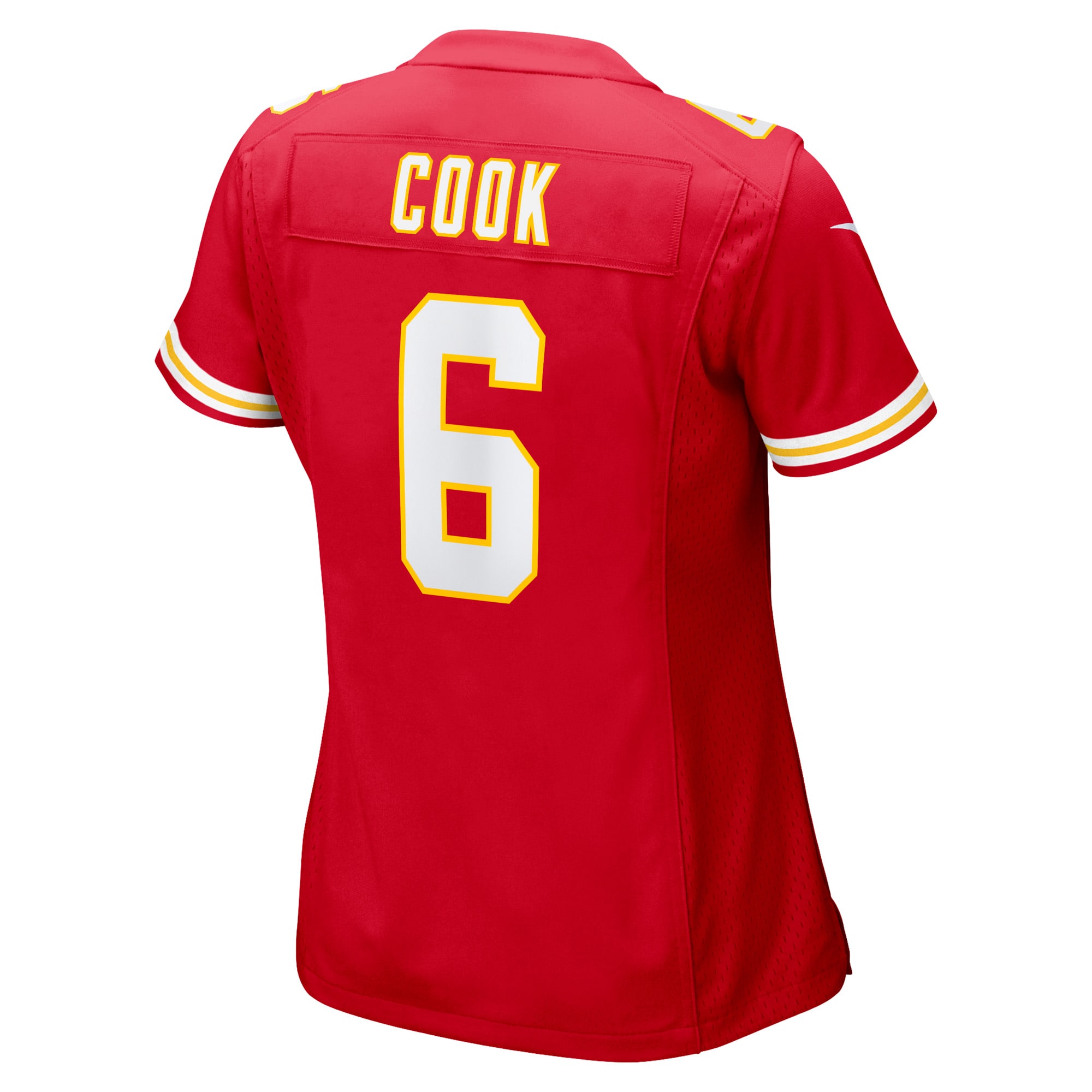 Bryan Cook Kansas City Chiefs Nike Women’s Game Player Jersey – Red Clowdercats