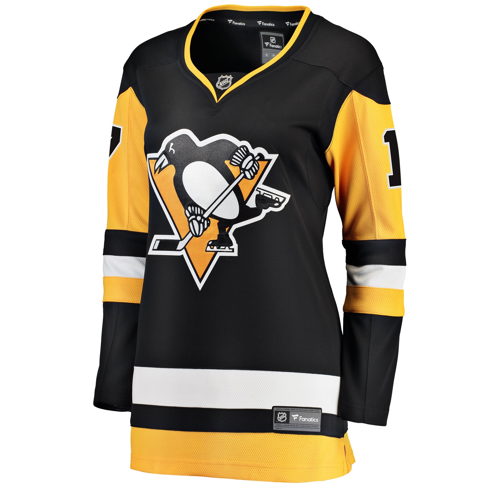 Bryan Rust Pittsburgh Penguins Fanatics Women’s Premier Breakaway Player Jersey – Black Clowdercats