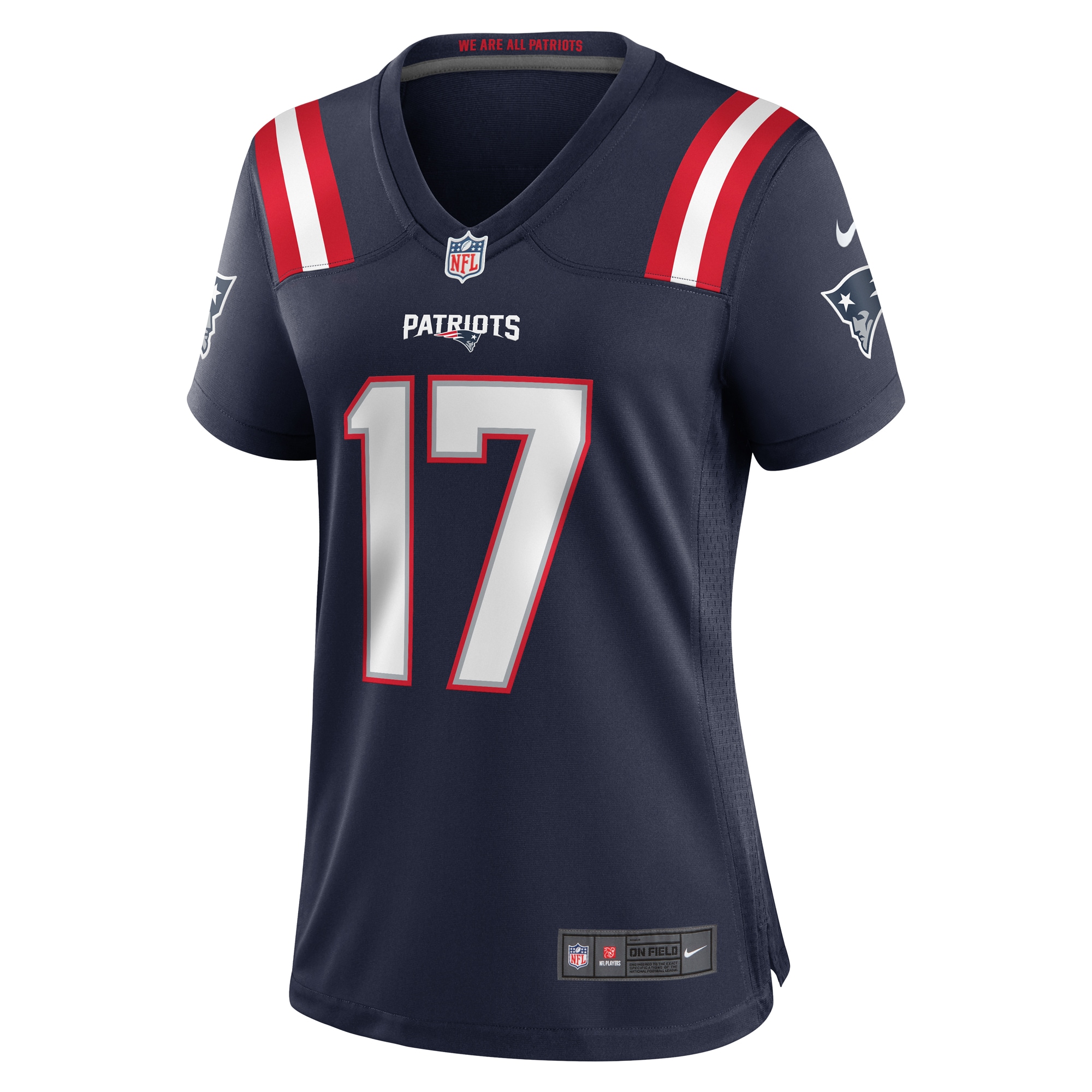 Bryce Baringer New England Patriots Nike Women’s Game Jersey – Navy Clowdercats