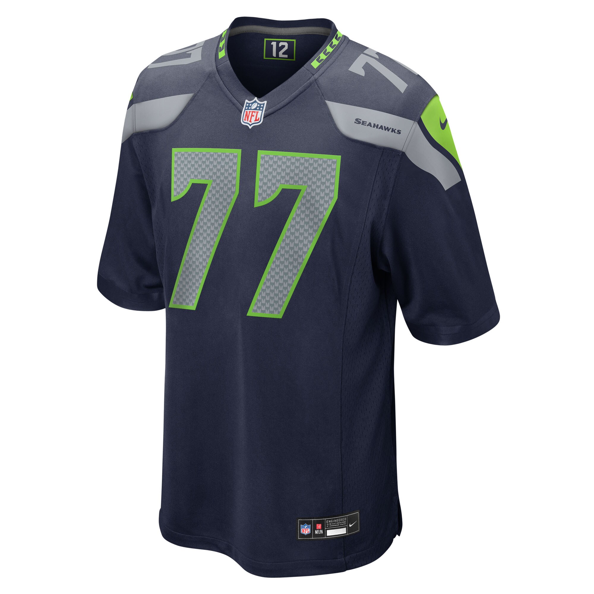 Bryce Cabeldue Seattle Seahawks Nike Team Game Jersey – College Navy Clowdercats