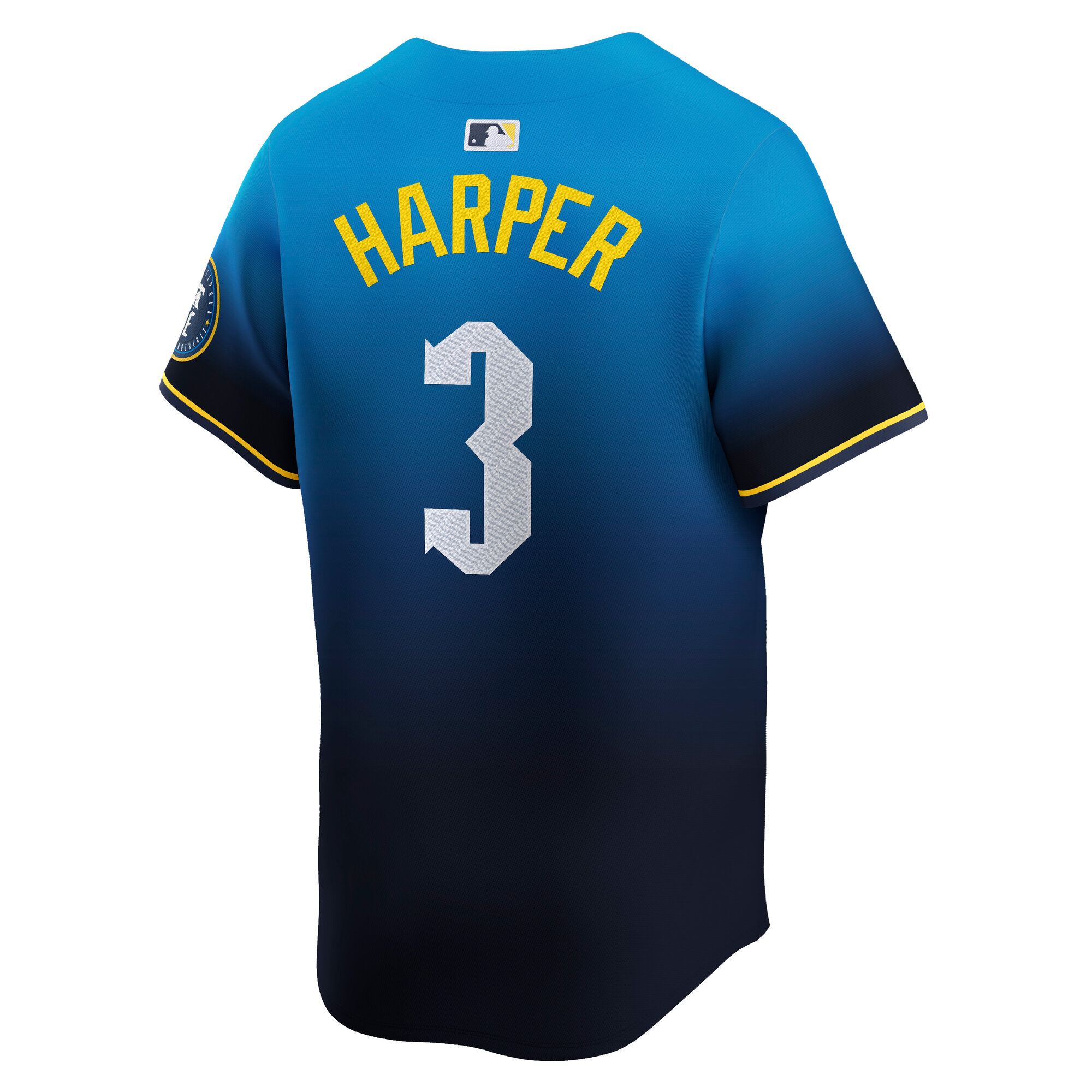 Bryce Harper Philadelphia Phillies Nike City Connect Limited Jersey – Blue