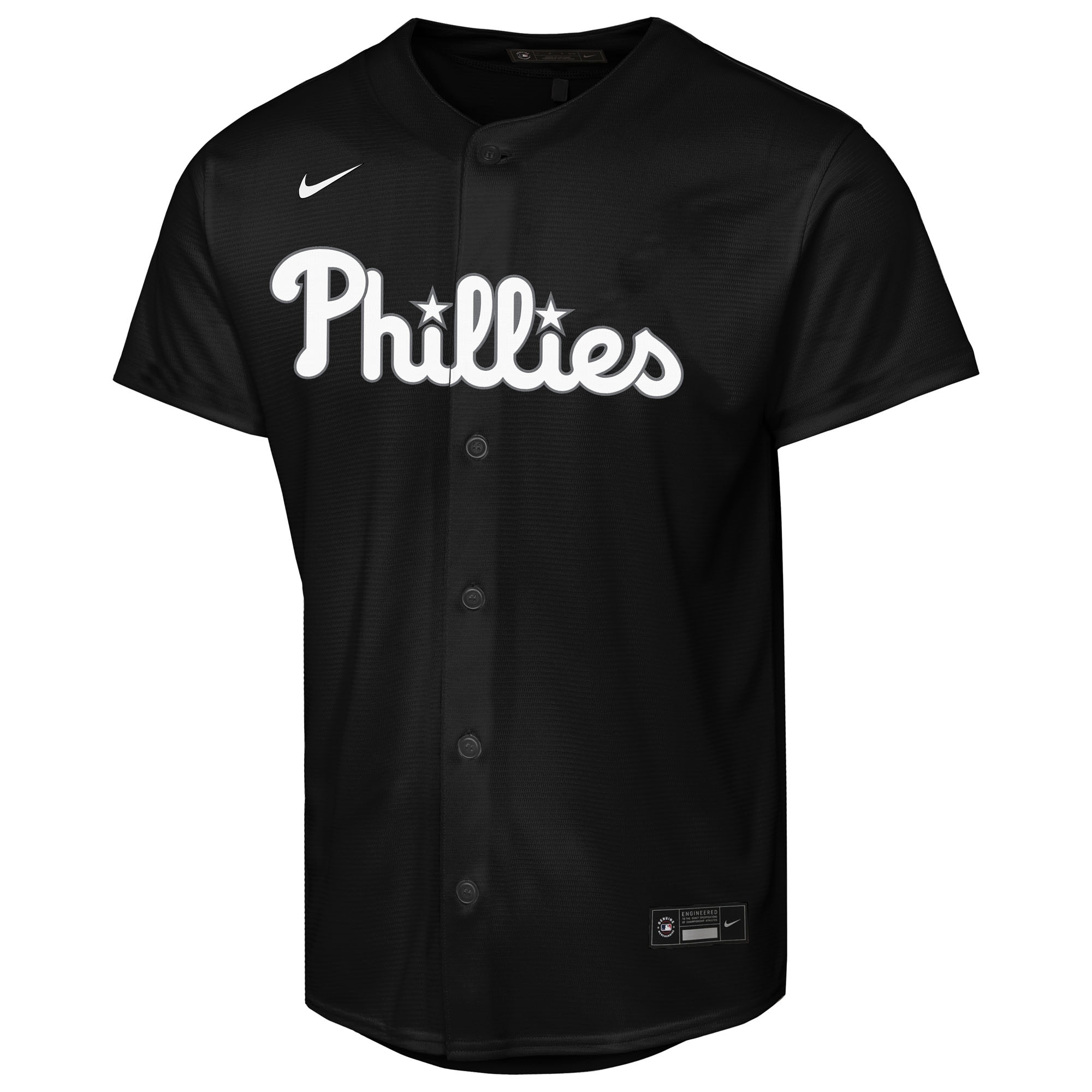 Bryce Harper Philadelphia Phillies Nike Youth Replica Fashion Jersey – Black