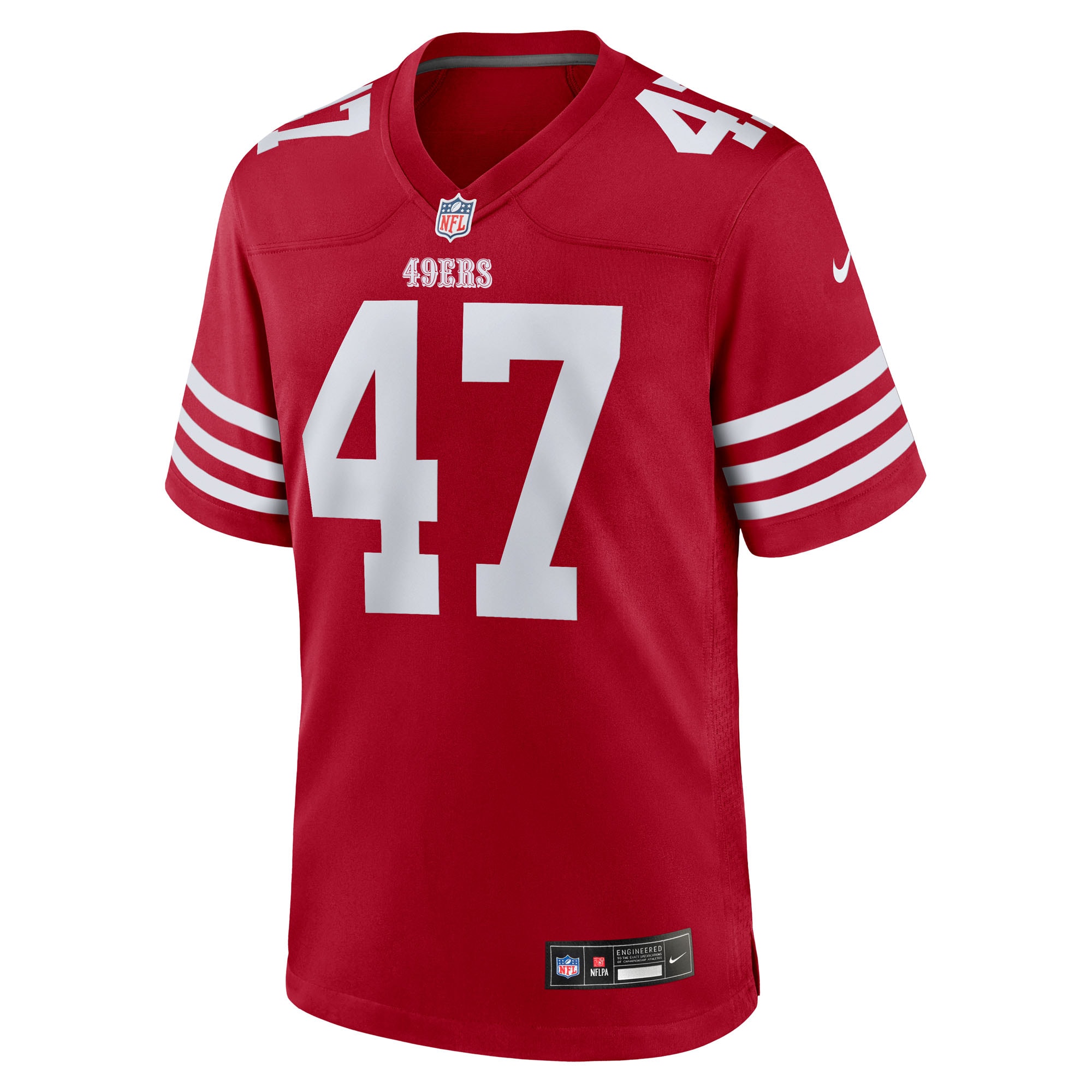 Bryce Huff San Francisco 49ers Nike Team Game Jersey – Scarlet Clowdercats