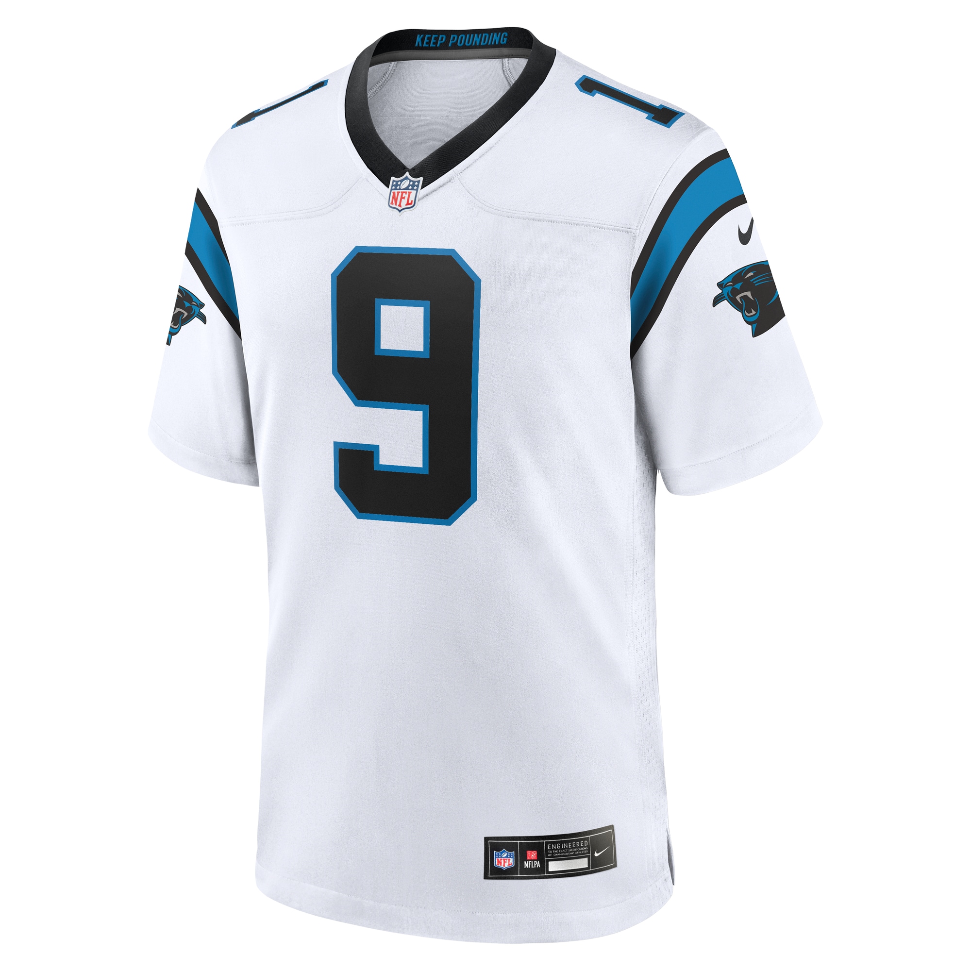 Bryce Young Carolina Panthers Nike Game Jersey – White Clowdercats