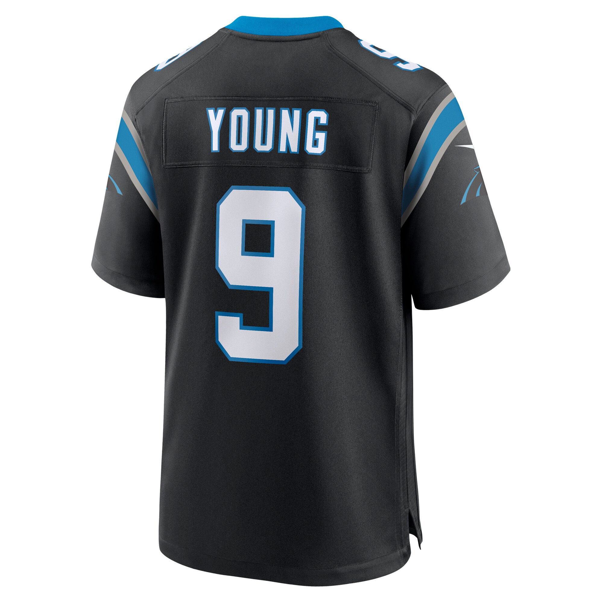 Bryce Young Carolina Panthers Nike Team Game Jersey – Black Clowdercats