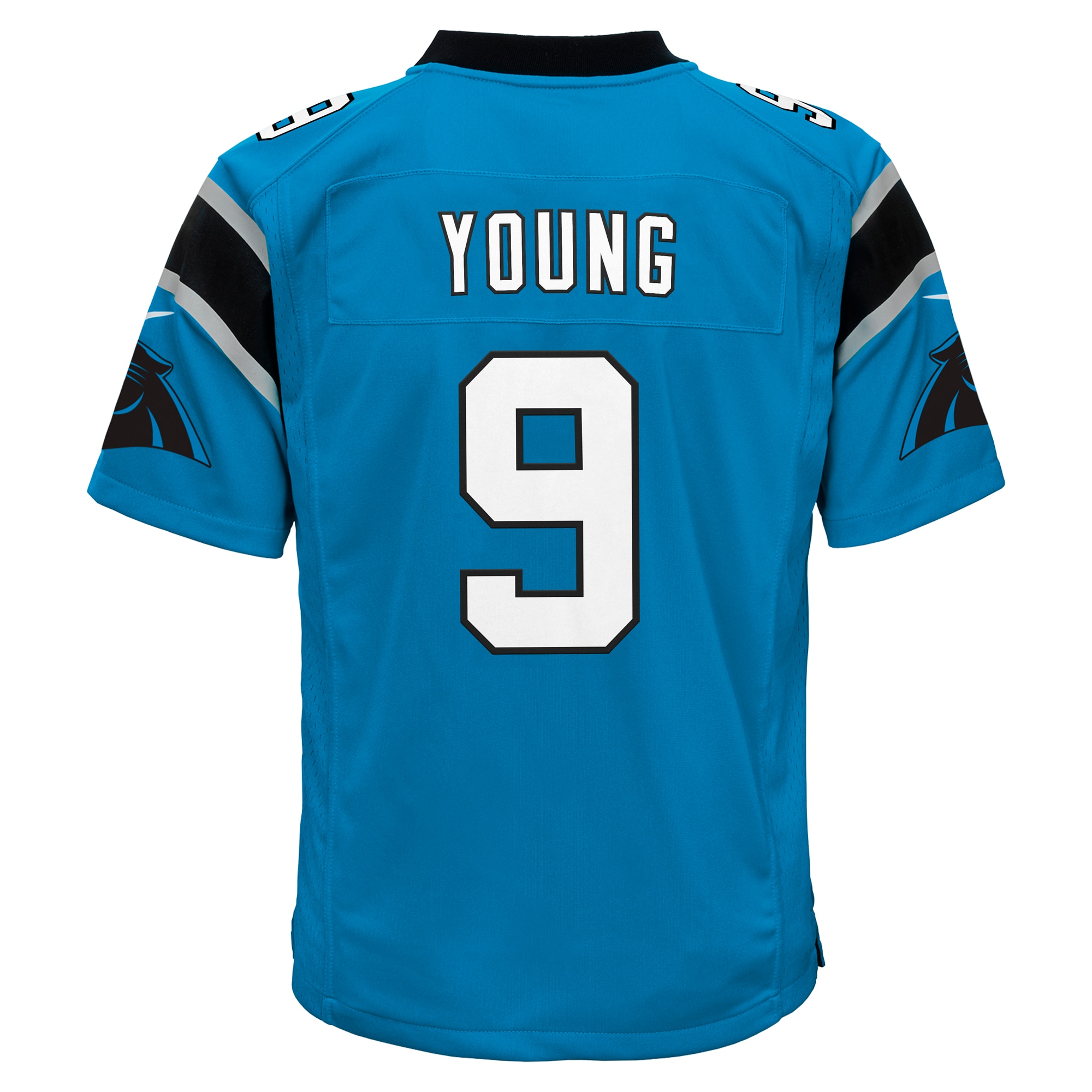 Bryce Young Carolina Panthers Nike Youth Game Jersey – Blue Clowdercats