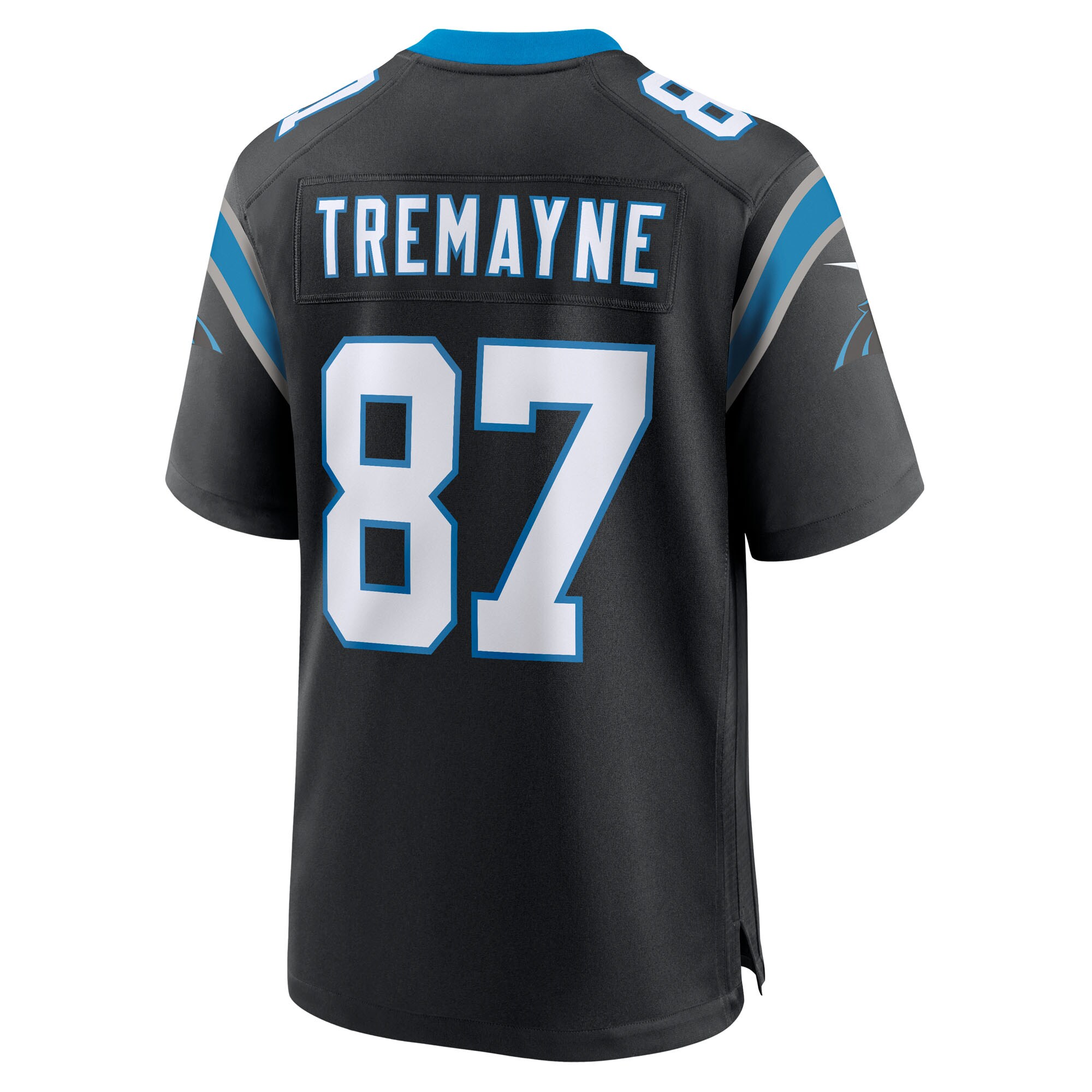 Brycen Tremayne Carolina Panthers Nike Team Game Jersey – Black Clowdercats