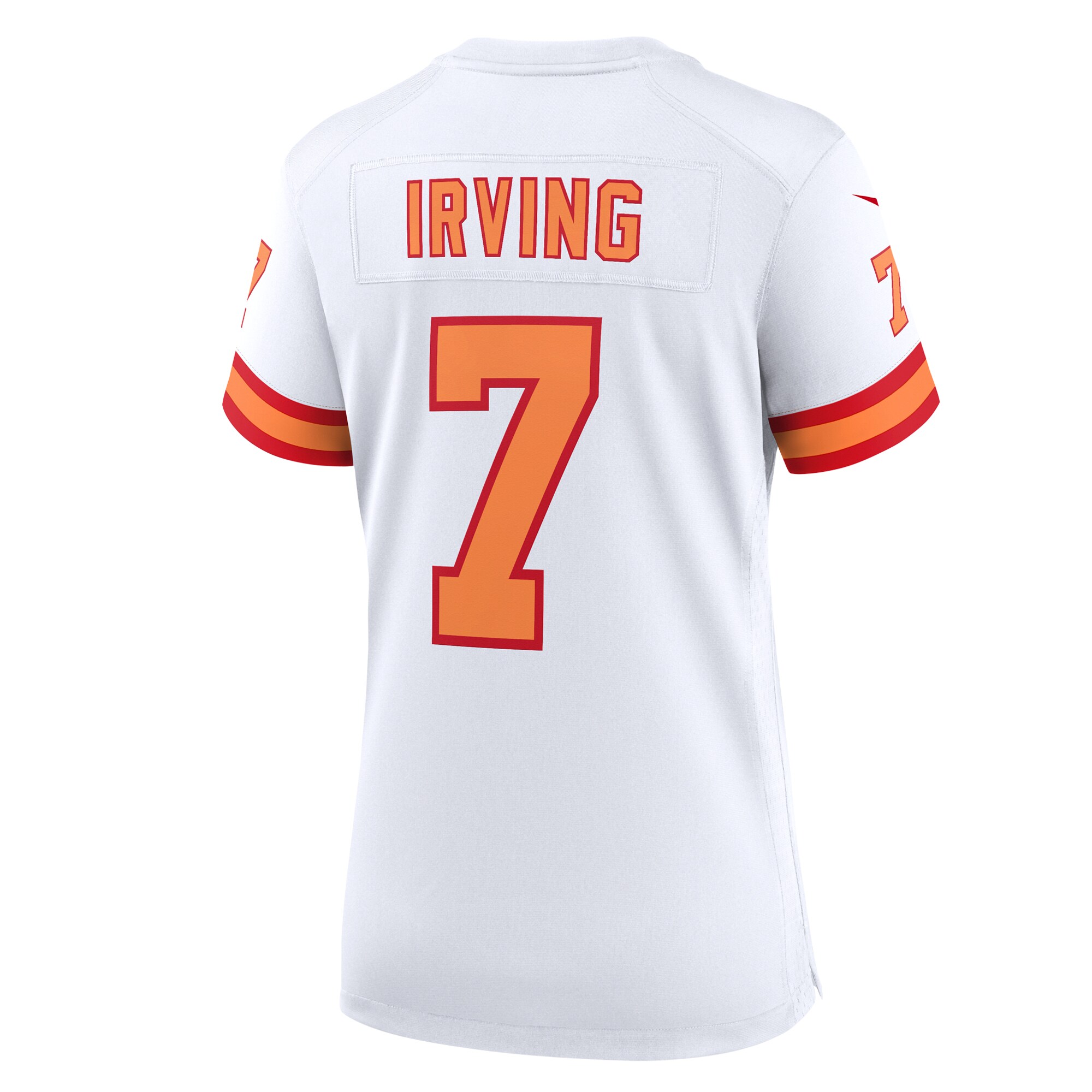 Bucky Irving ’76 Tampa Bay Buccaneers Nike Women’s 50th Season Game Jersey – White Clowdercats