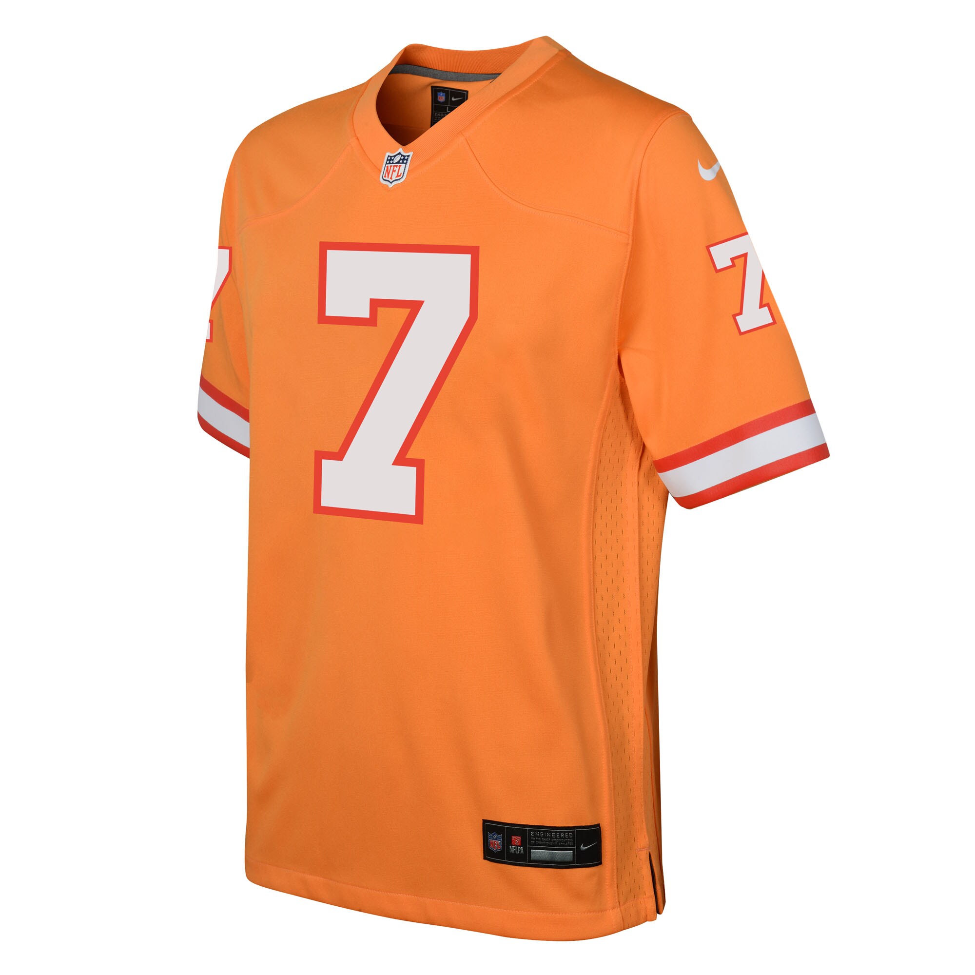 Bucky Irving Tampa Bay Buccaneers Nike Youth Alternate Game Jersey – Orange Clowdercats