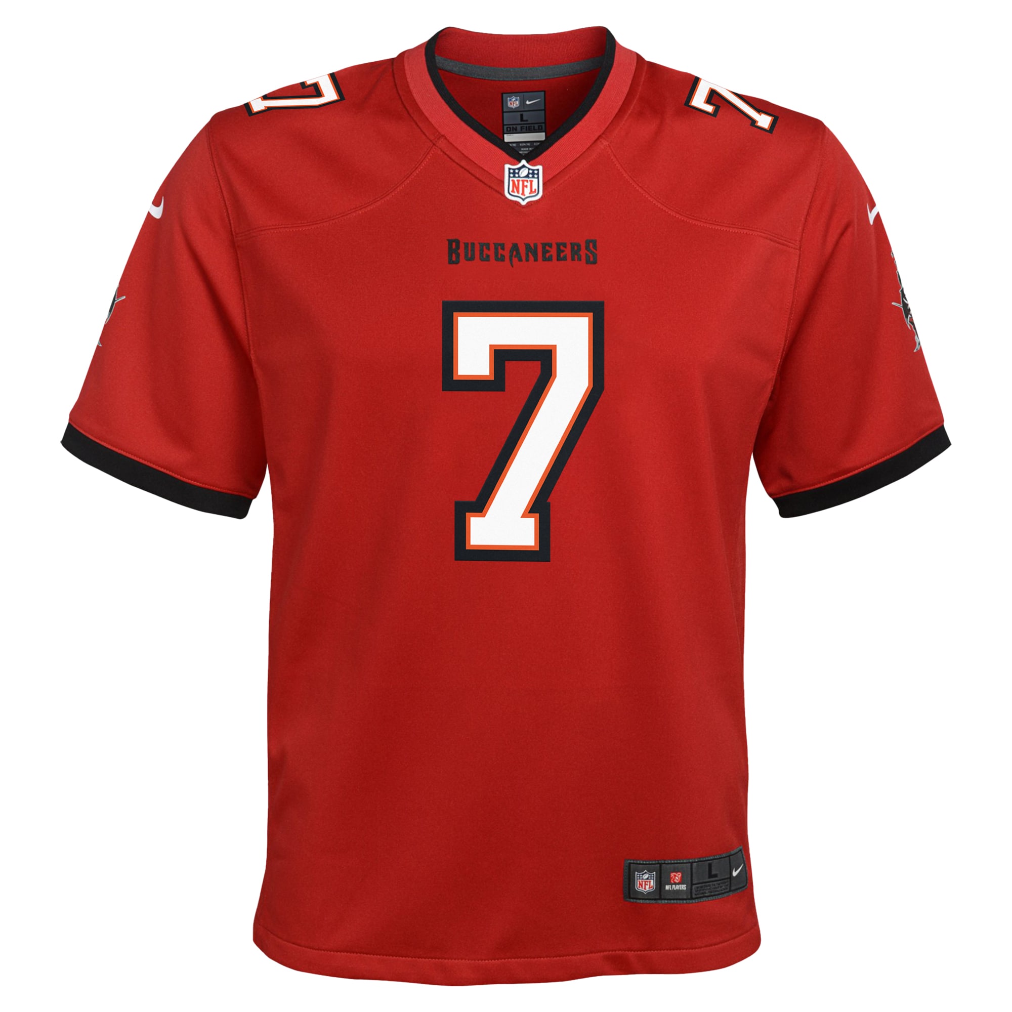 Bucky Irving Tampa Bay Buccaneers Nike Youth Game Jersey – Red Clowdercats