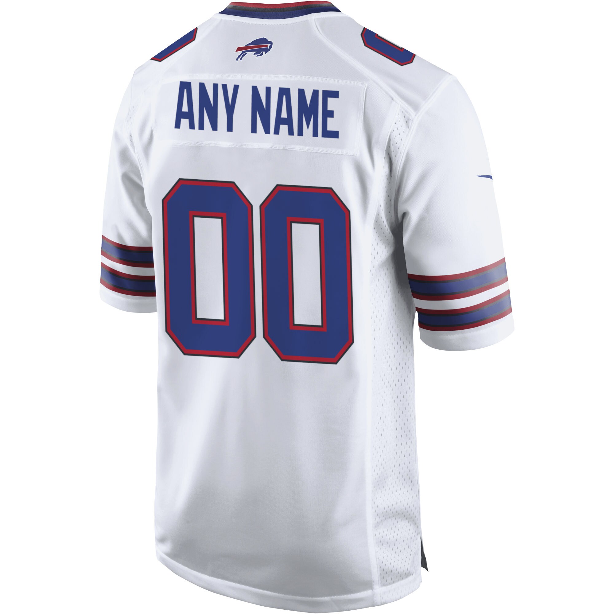 Buffalo Bills Nike Custom Game Jersey – White Clowdercats