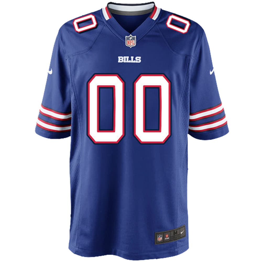 Buffalo Bills Nike Youth Custom Game Jersey – Royal Clowdercats