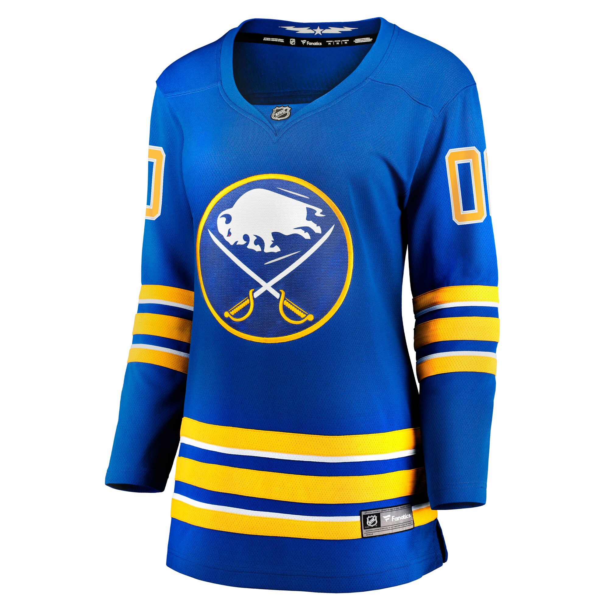 Buffalo Sabres Fanatics Women’s Home Breakaway Custom Jersey – Royal Clowdercats