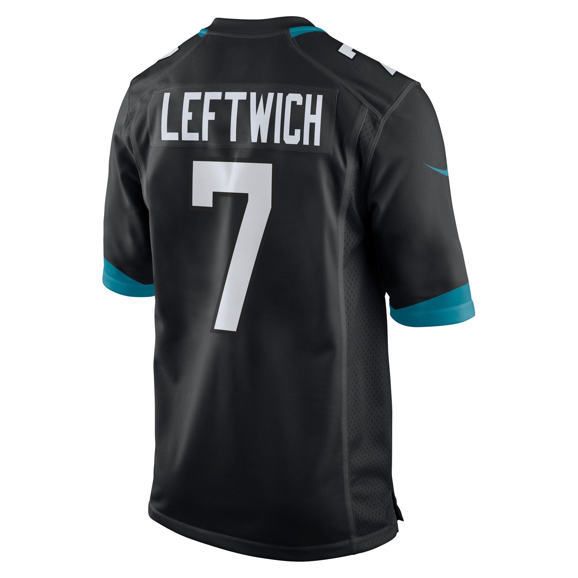 Byron Leftwich Jacksonville Jaguars Nike Retired Player Alternate Game Jersey – Black Clowdercats