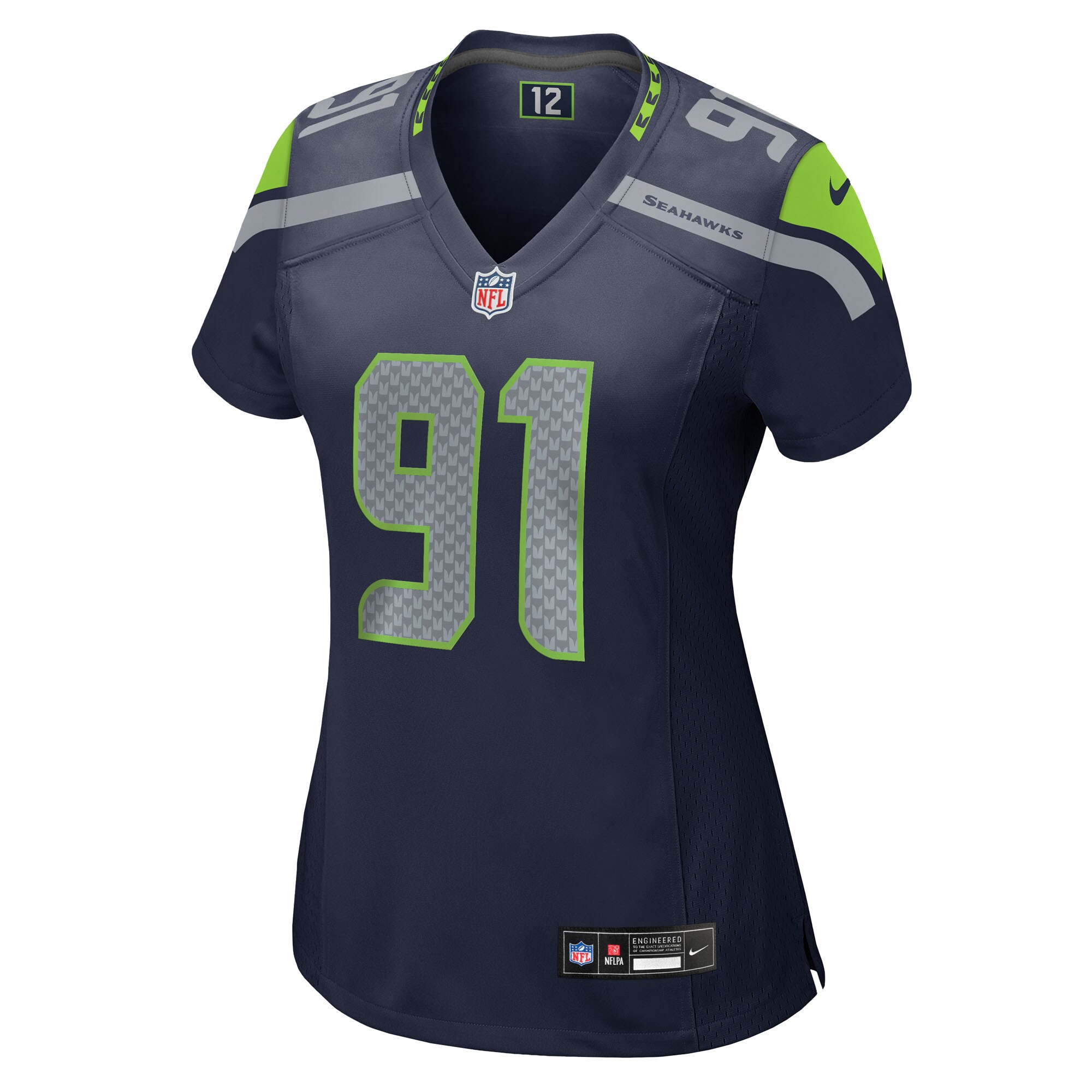 Byron Murphy II Seattle Seahawks Nike Women’s Team Game Jersey – College Navy Clowdercats