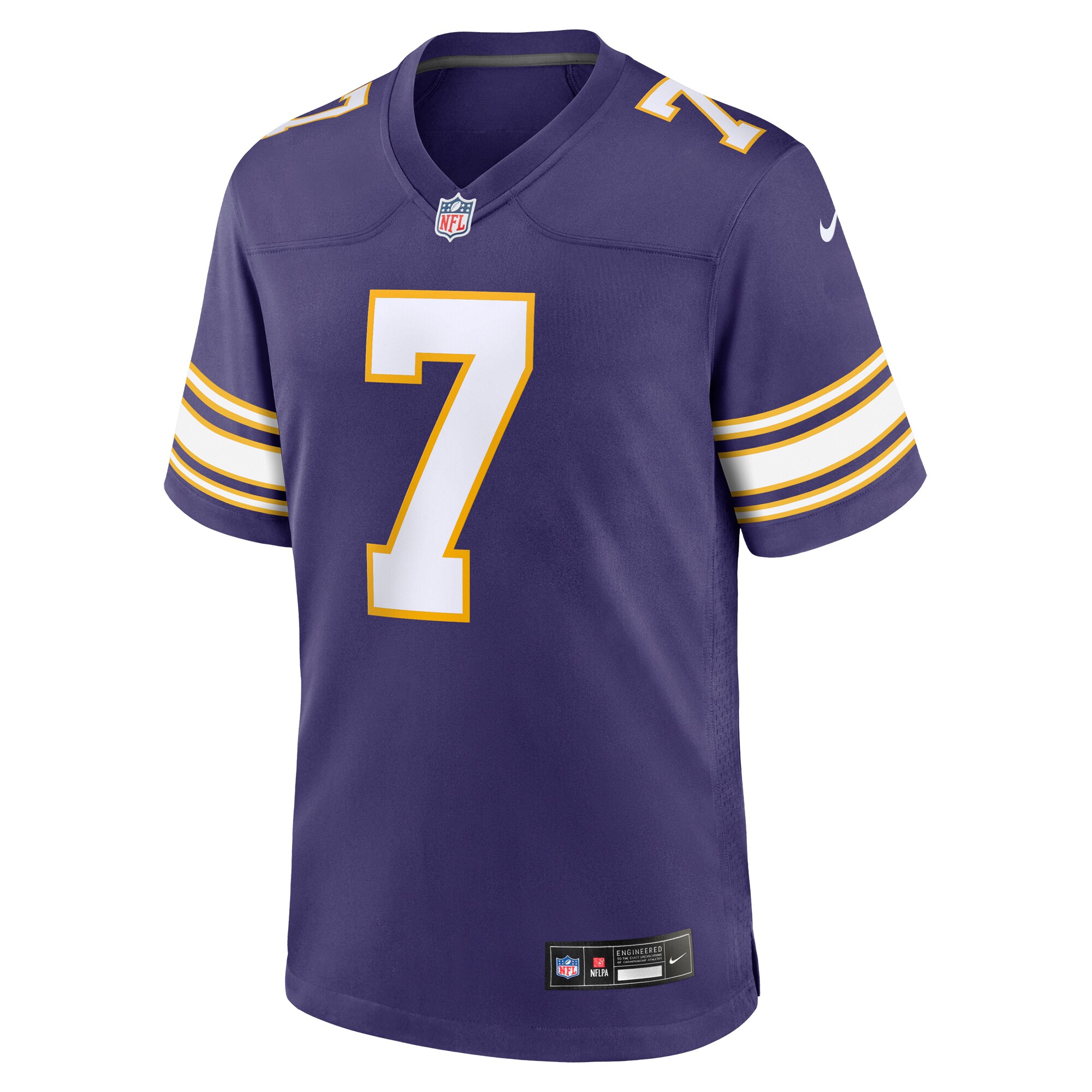 Byron Murphy Jr. Minnesota Vikings Nike Alternate Game Jersey – Purple Clowdercats