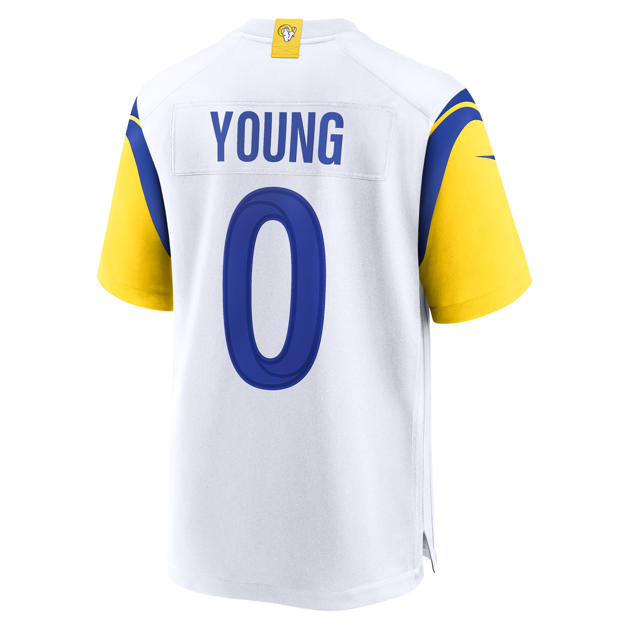 Byron Young Los Angeles Rams Nike Team Game Jersey – White Clowdercats