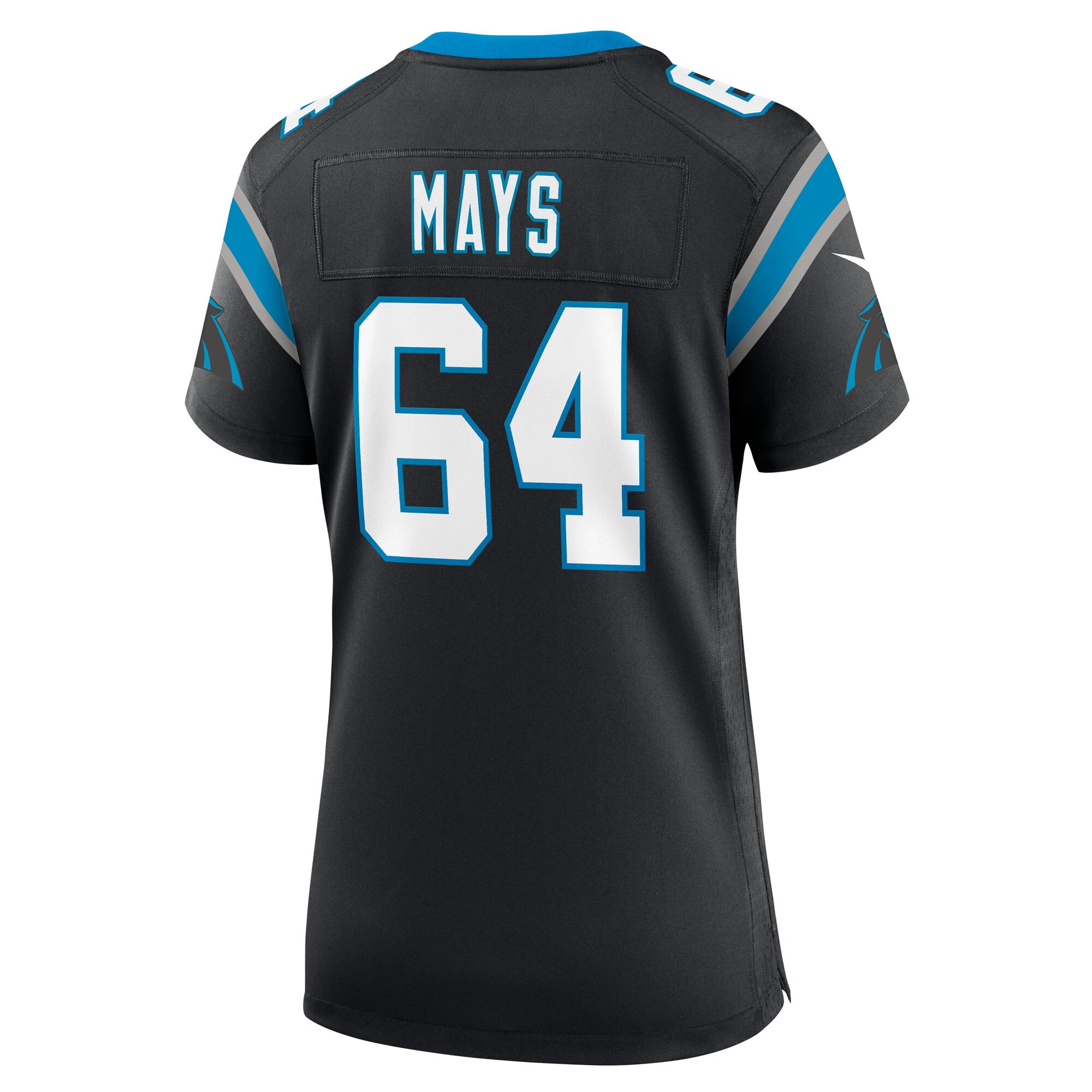 Cade Mays Carolina Panthers Nike Women’s Team Game Jersey – Black Clowdercats