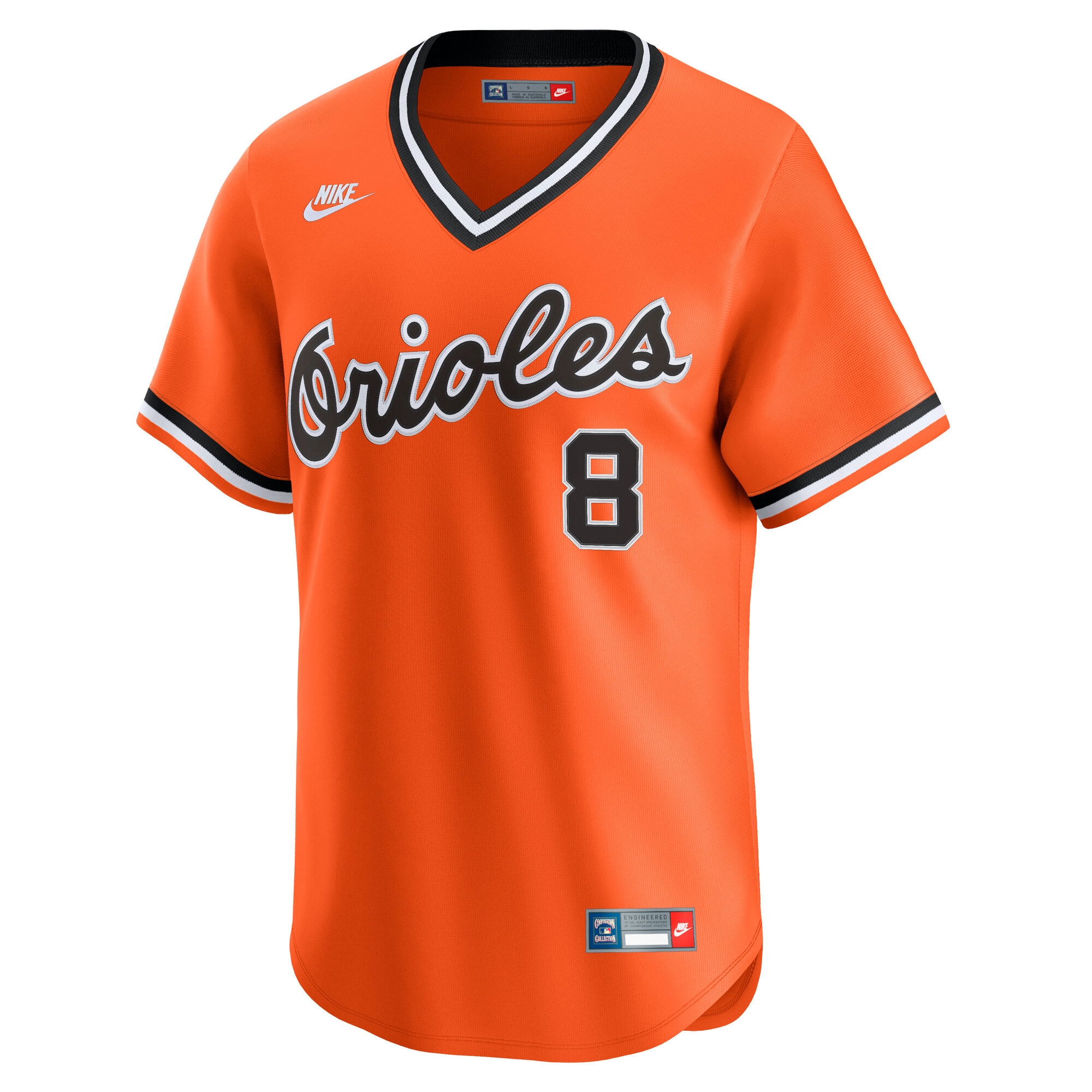 Cal Ripken Sr. Baltimore Orioles Nike Throwback Cooperstown Collection Limited Jersey – Orange