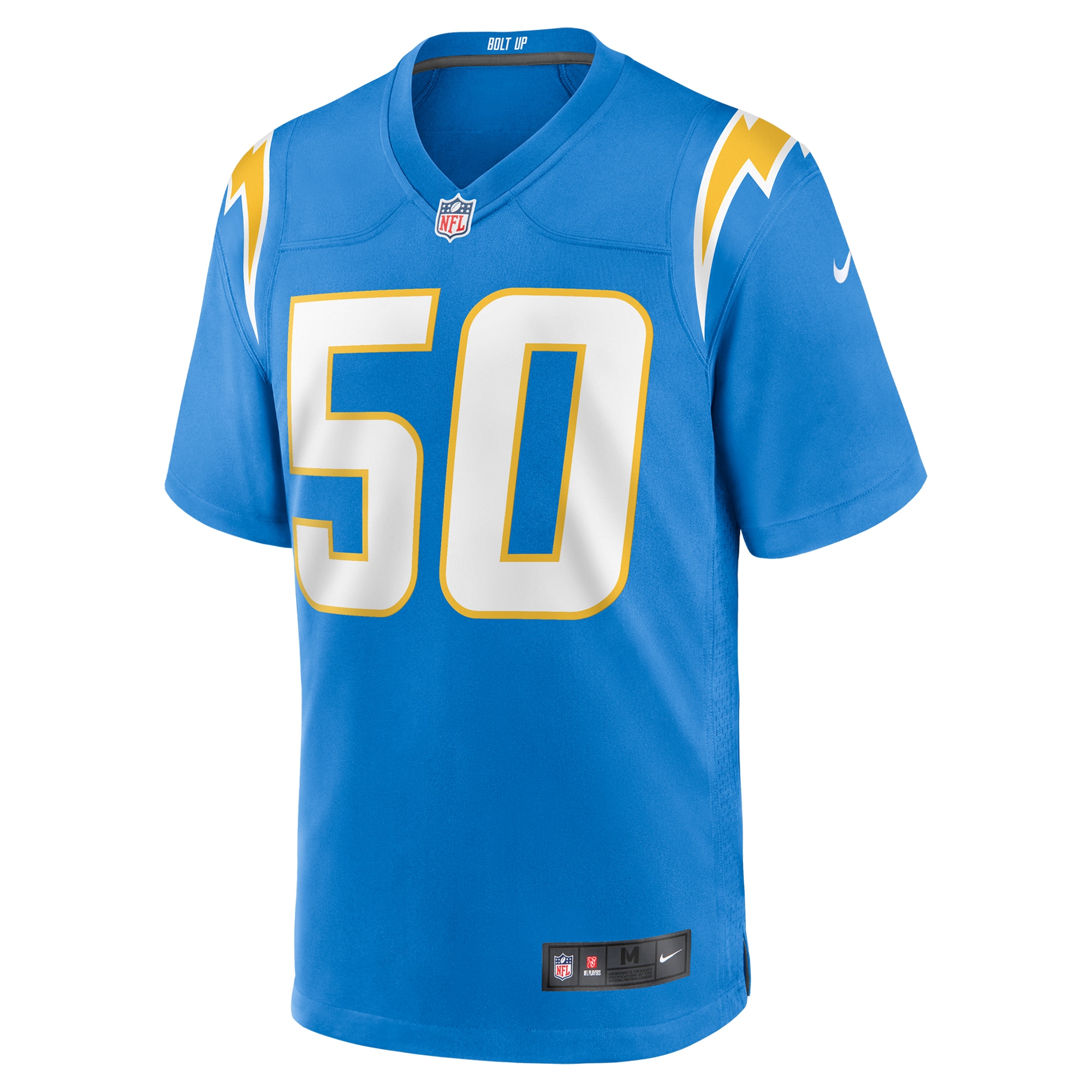 Caleb Murphy Los Angeles Chargers Nike Team Game Jersey – Powder Blue Clowdercats