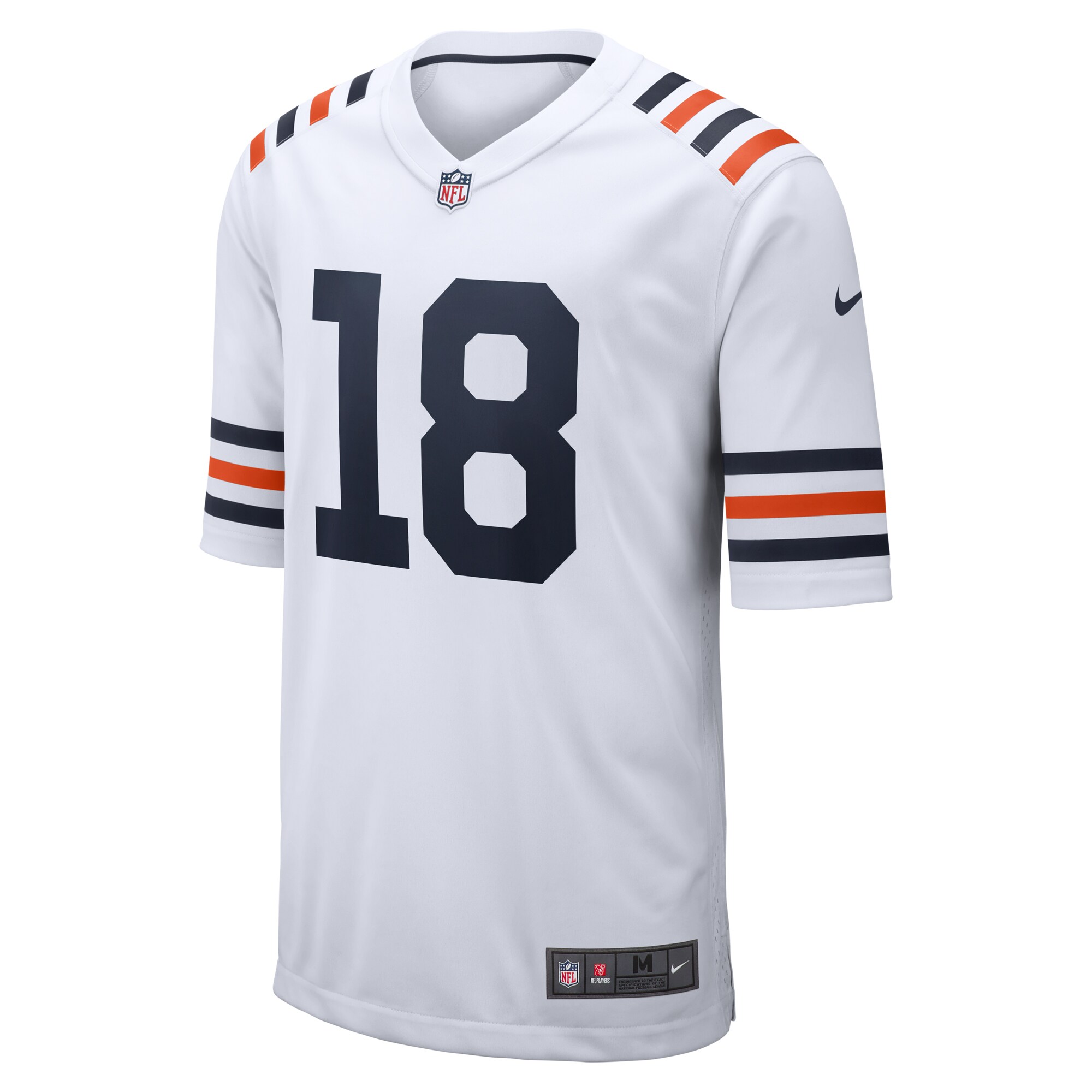 Caleb Williams Chicago Bears Nike 2024 NFL Draft 2nd Alternate Game Player Jersey – White Clowdercats