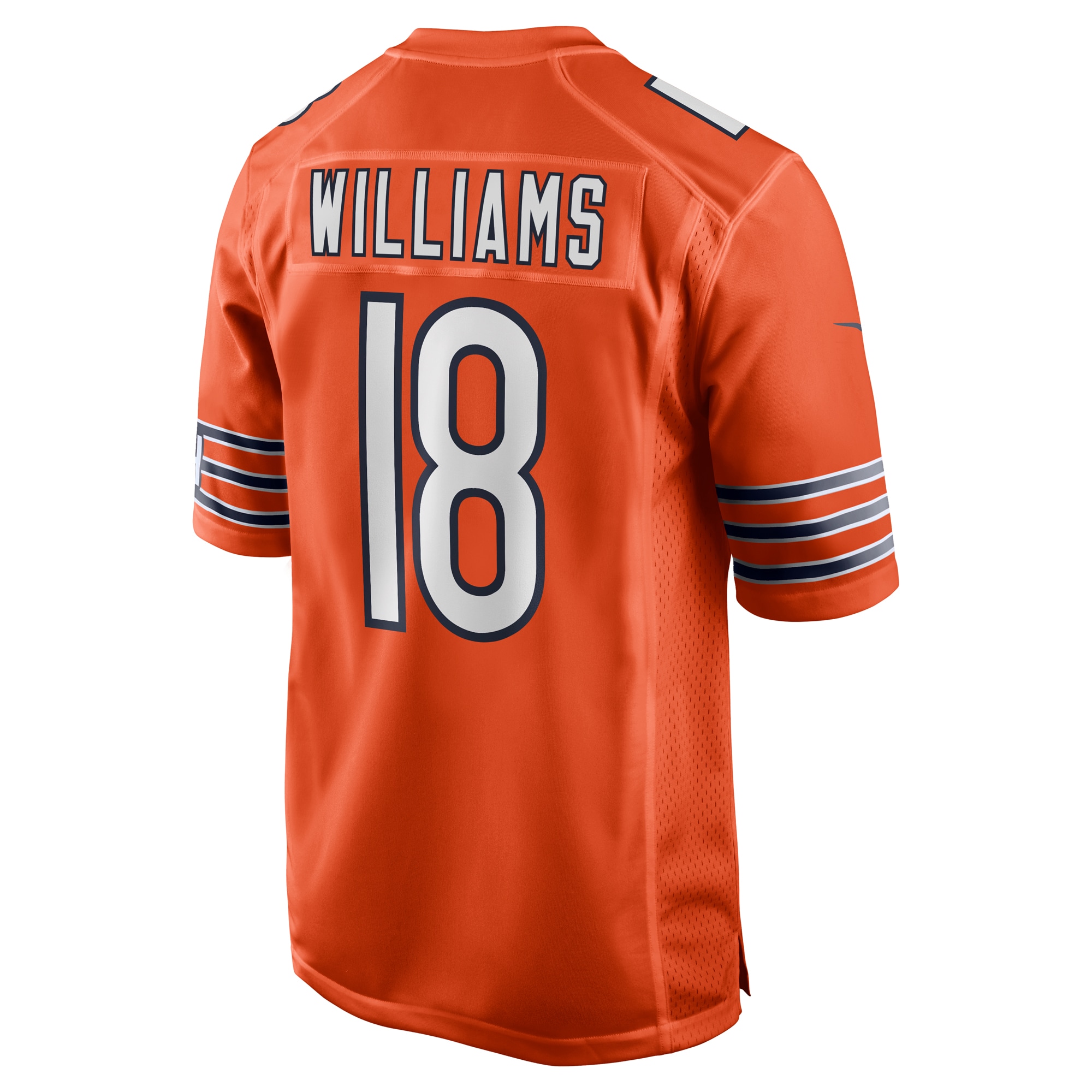 Caleb Williams Chicago Bears Nike Alternate Player Game Jersey – Orange Clowdercats
