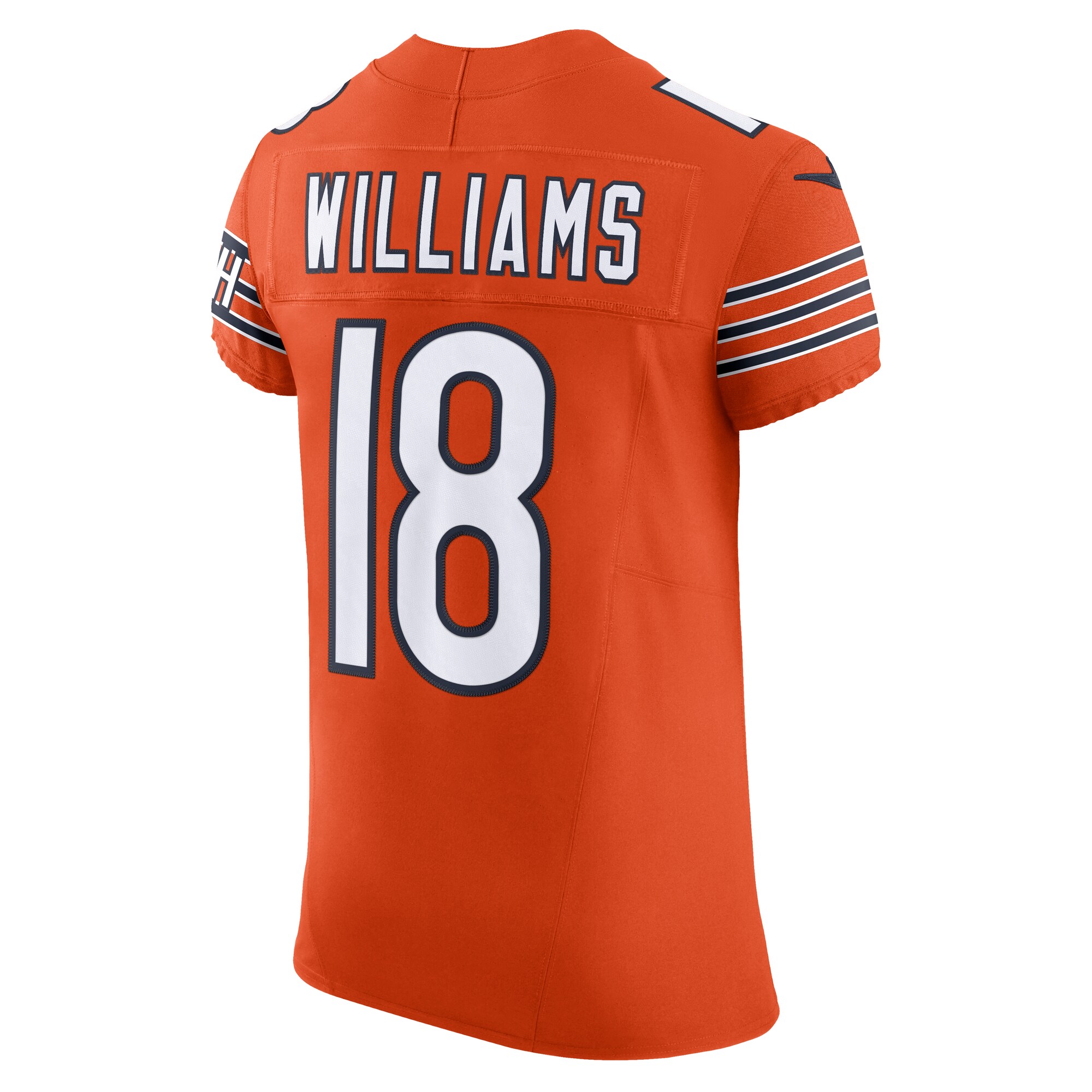 Caleb Williams Chicago Bears Nike Alternate Vapor F.U.S.E. Elite Jersey – Orange Clowdercats