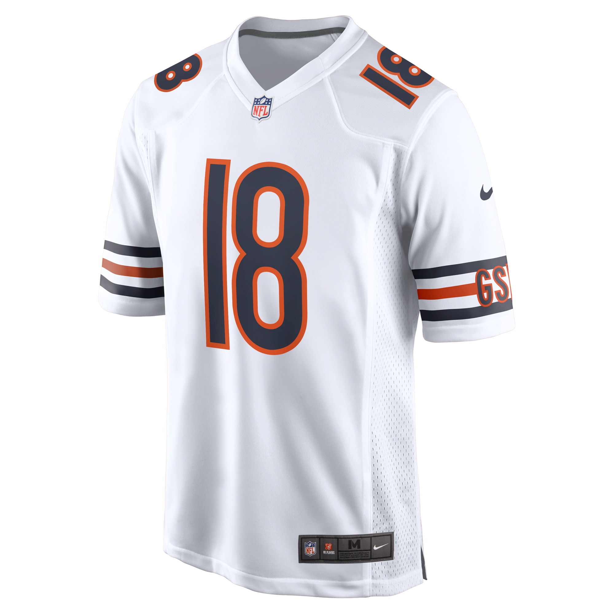 Caleb Williams Chicago Bears Nike First Round Pick Player Game Jersey – White Clowdercats