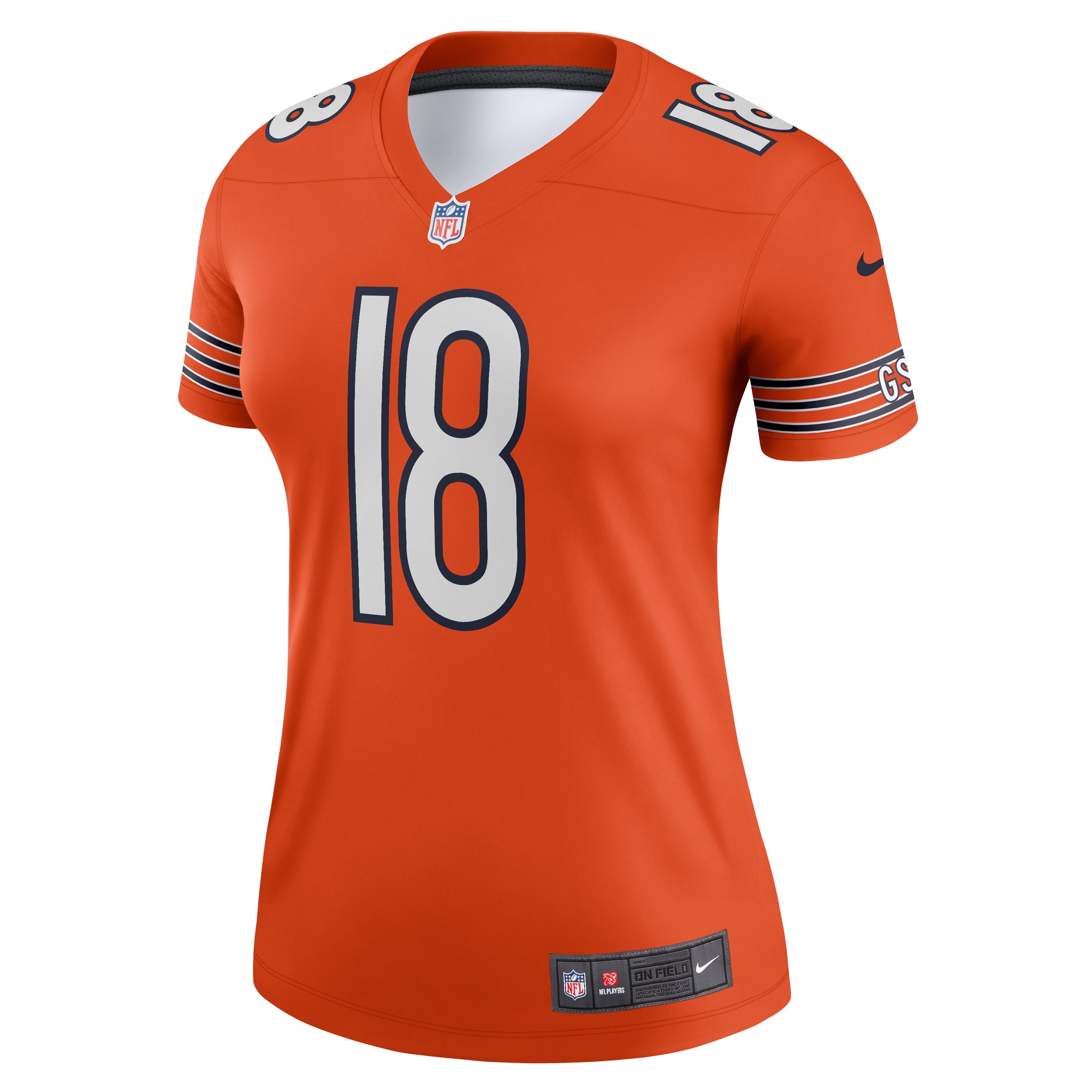 Caleb Williams Chicago Bears Nike Women’s Alternate Legend Player Performance Top – Orange Clowdercats