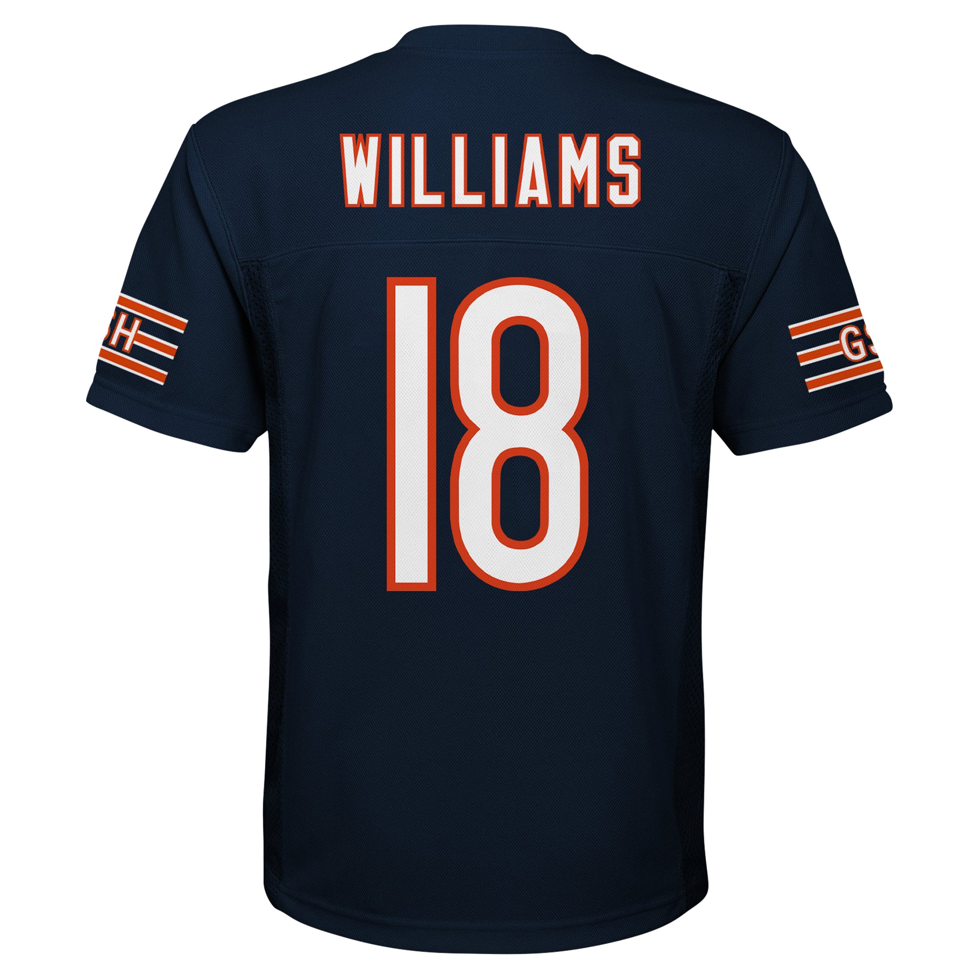 Caleb Williams Chicago Bears Youth Replica Player Jersey – Navy Clowdercats